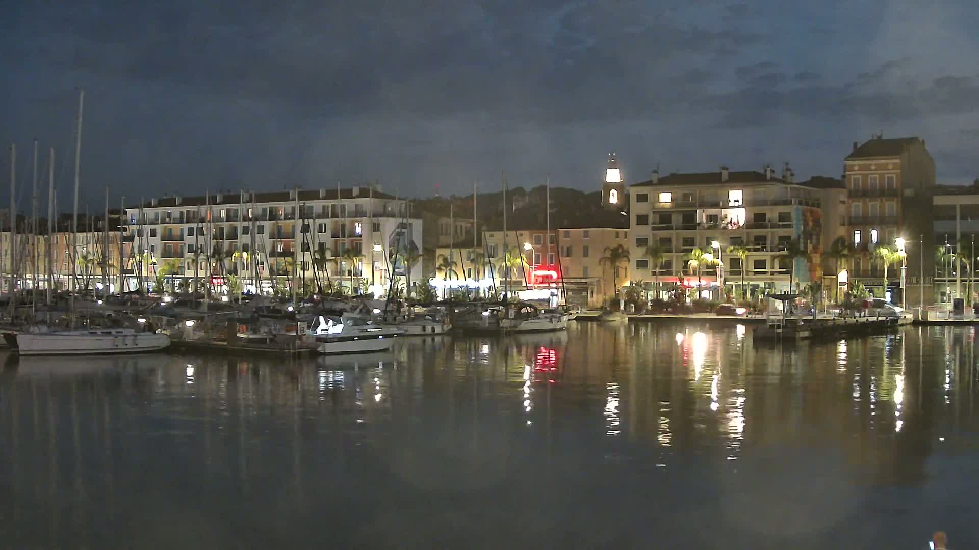 La Seyne-Sur-Mer & Toulon City View from La Seyne- Sur-Mer Port Live Cam - Toulon, Var, Provence-Alpes-Côte d’Azur, France