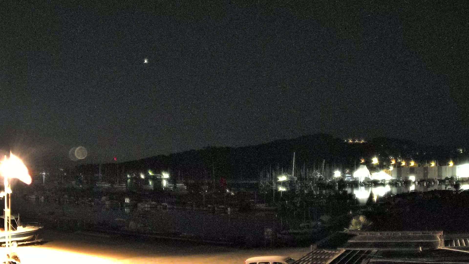 La Seyne-Sur-Mer & Toulon City View from Port du Lazaret View Live Cam - Toulon, Var, Provence-Alpes-Côte d’Azur, France