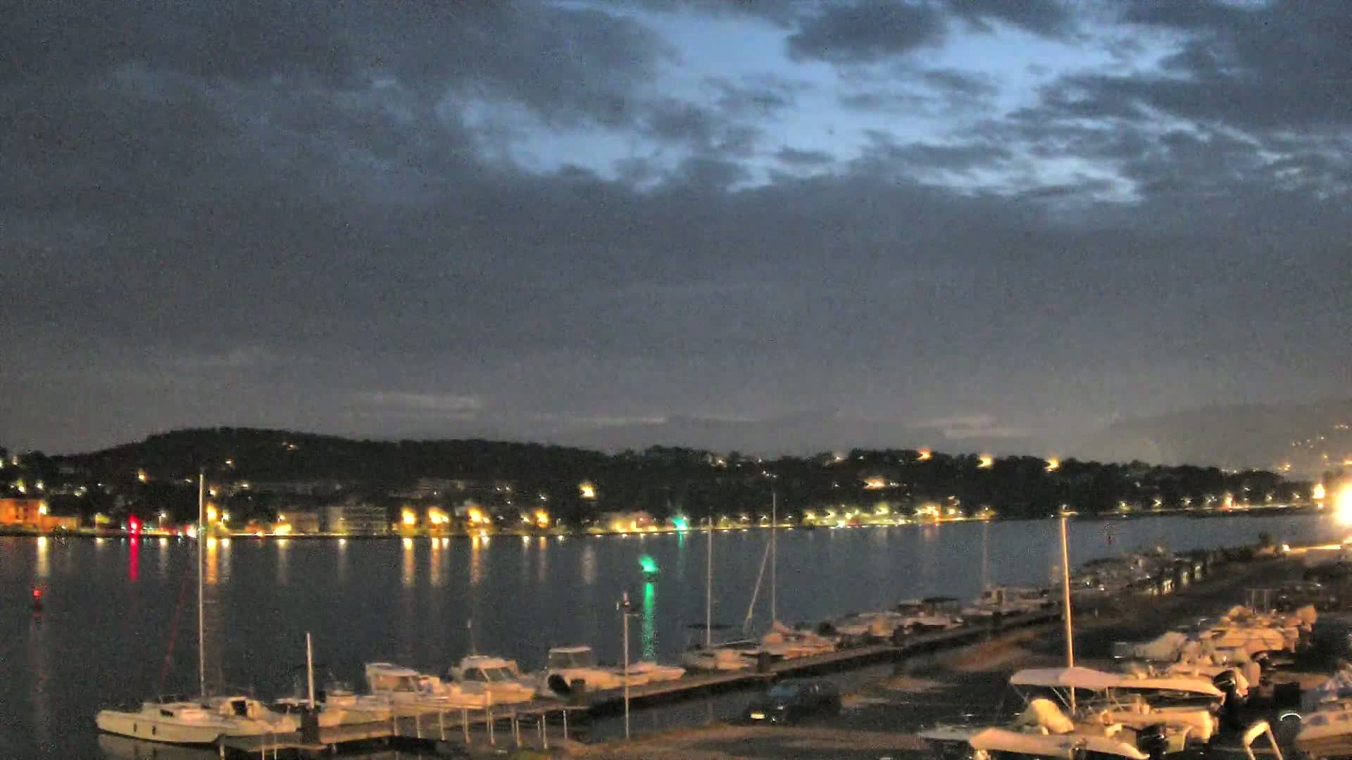 La Seyne-Sur-Mer & Toulon City View from Port du Lazaret View Live Cam - Toulon, Var, Provence-Alpes-Côte d’Azur, France