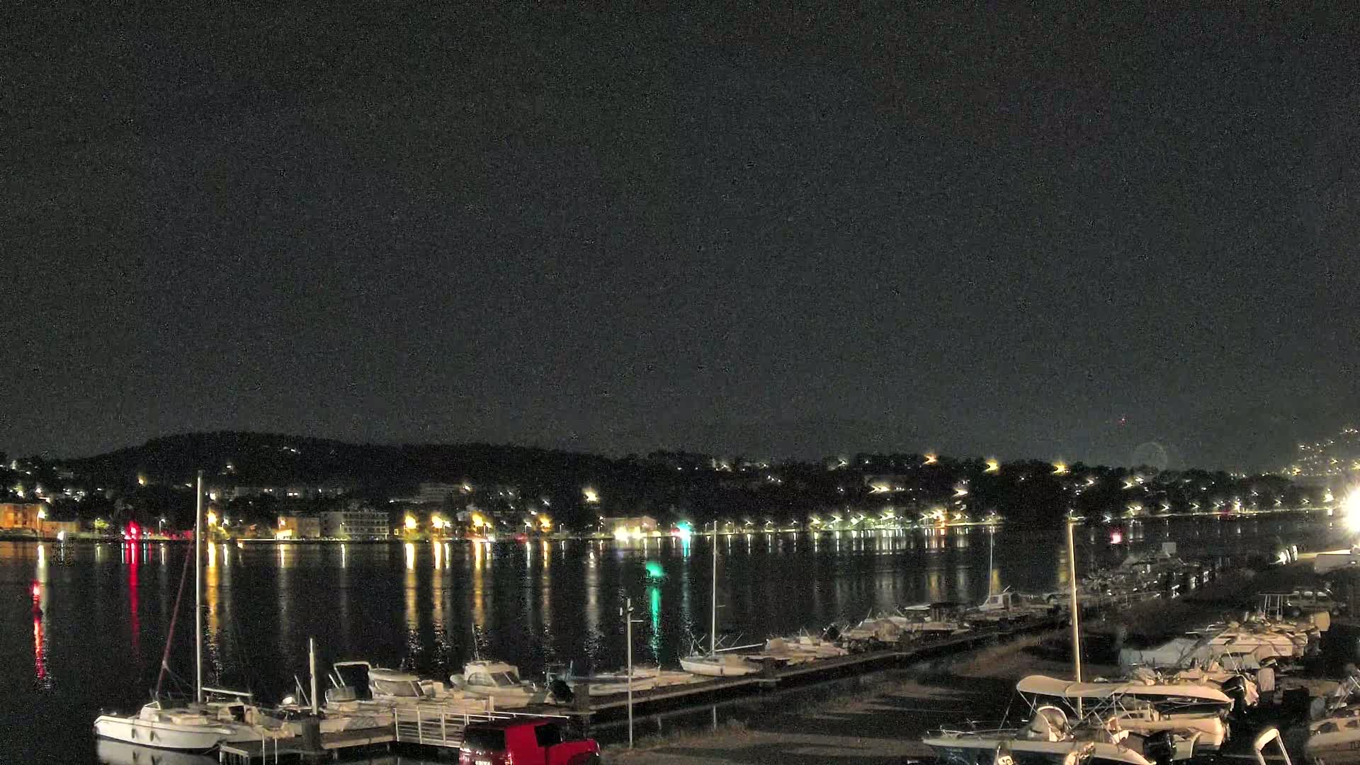 La Seyne-Sur-Mer & Toulon City View from Port du Lazaret View Live Cam - Toulon, Var, Provence-Alpes-Côte d’Azur, France