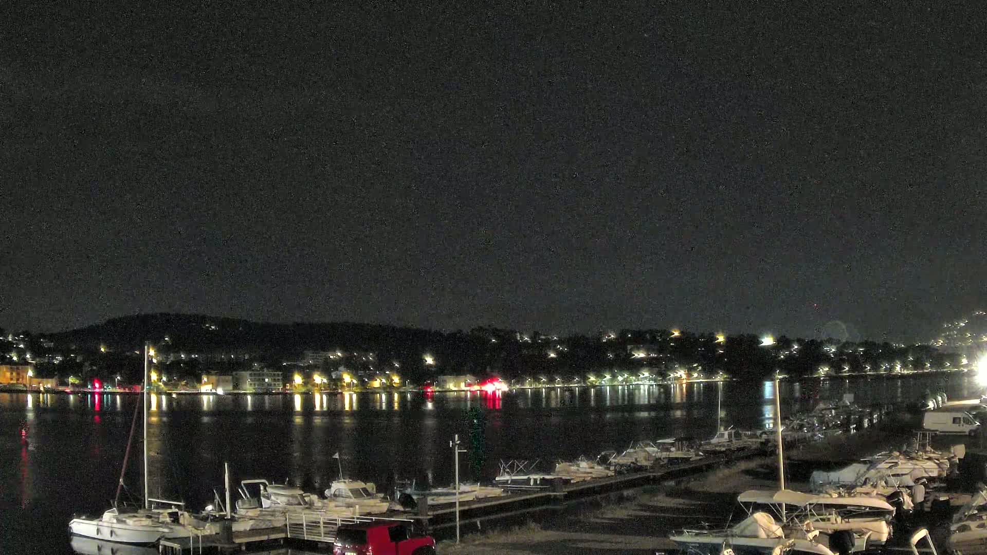 La Seyne-Sur-Mer & Toulon City View from Port du Lazaret View Live Cam - Toulon, Var, Provence-Alpes-Côte d’Azur, France