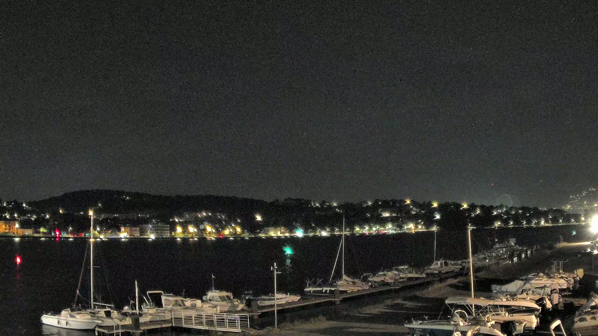 La Seyne-Sur-Mer & Toulon City View from Port du Lazaret View Live Cam - Toulon, Var, Provence-Alpes-Côte d’Azur, France