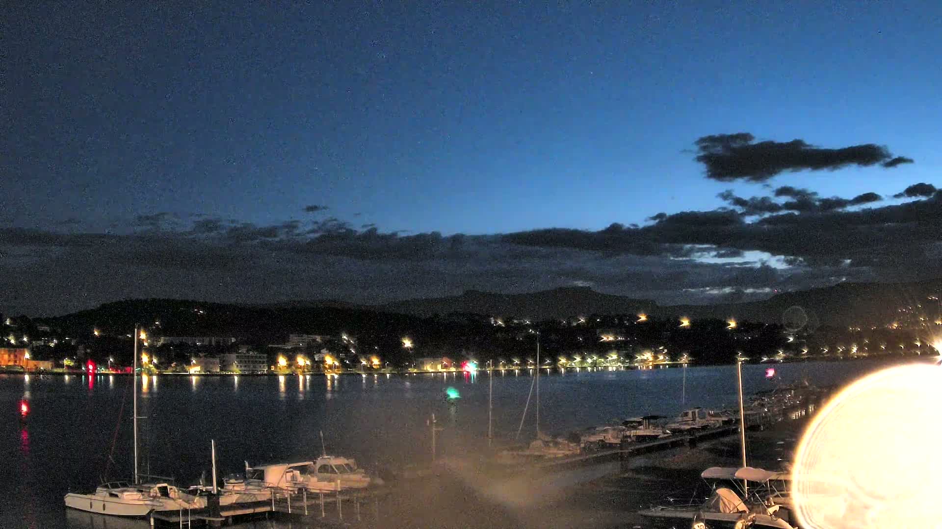 La Seyne-Sur-Mer & Toulon City View from Port du Lazaret View Live Cam - Toulon, Var, Provence-Alpes-Côte d’Azur, France