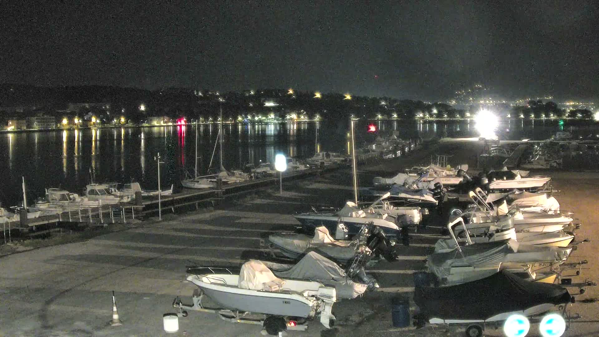 La Seyne-Sur-Mer & Toulon City View from Port du Lazaret View Live Cam - Toulon, Var, Provence-Alpes-Côte d’Azur, France