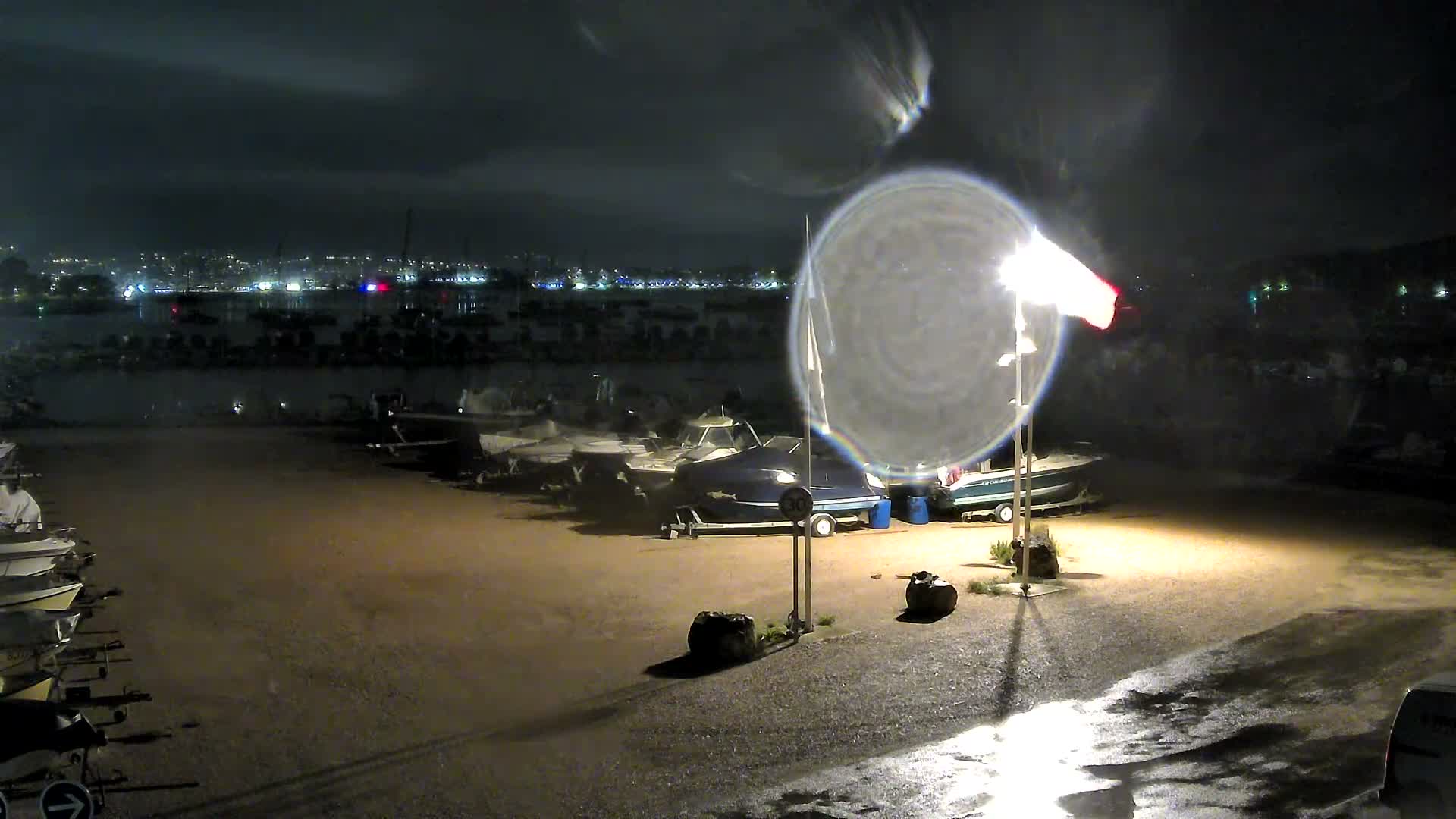 La Seyne-Sur-Mer & Toulon City View from Port du Lazaret View Live Cam - Toulon, Var, Provence-Alpes-Côte d’Azur, France