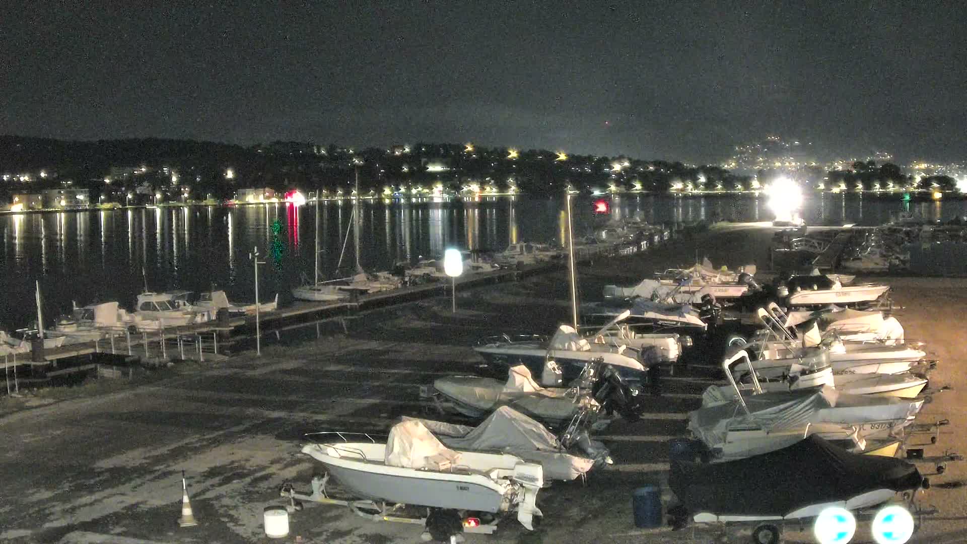 La Seyne-Sur-Mer & Toulon City View from Port du Lazaret View Live Cam - Toulon, Var, Provence-Alpes-Côte d’Azur, France