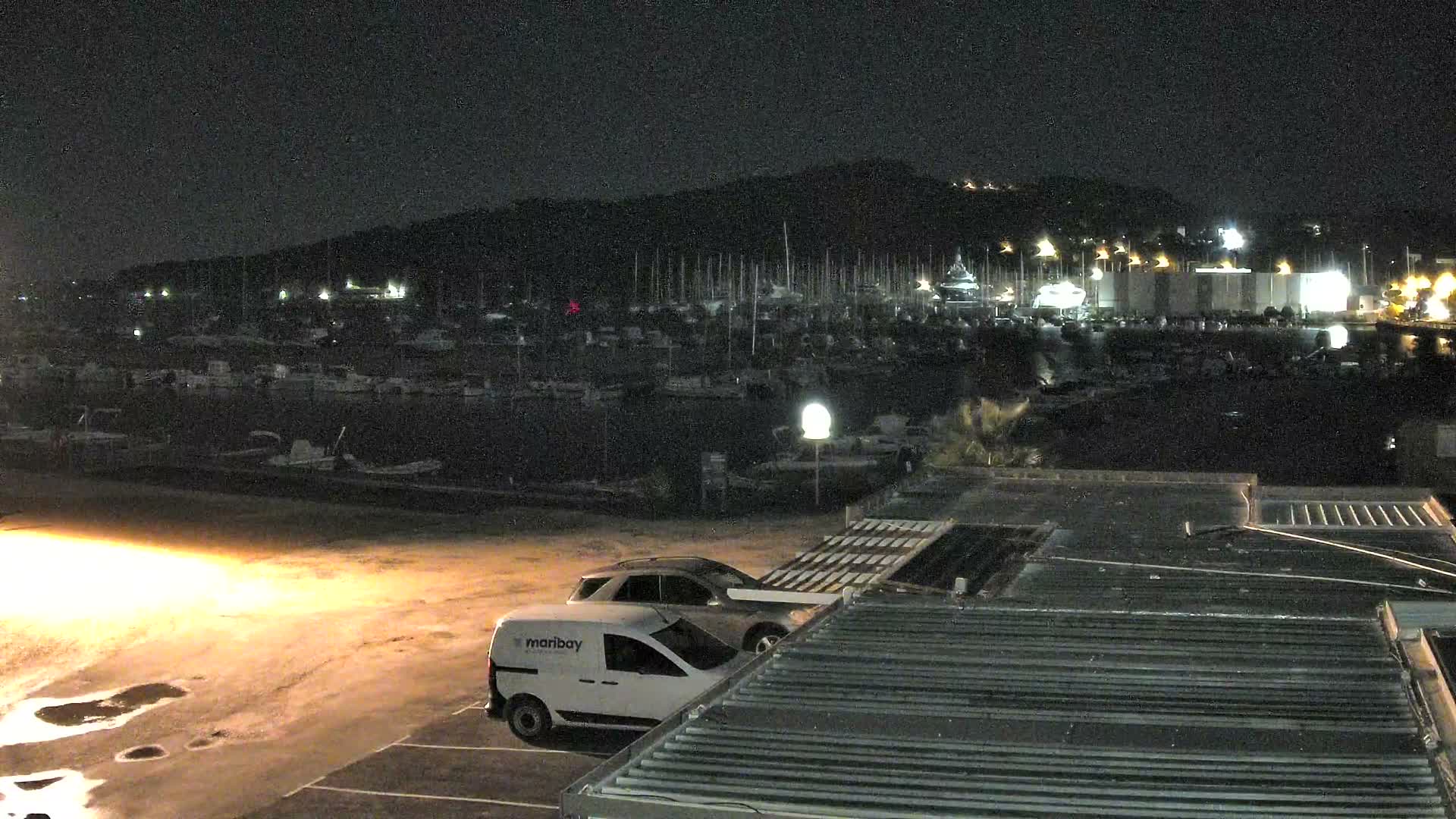 La Seyne-Sur-Mer & Toulon City View from Port du Lazaret View Live Cam - Toulon, Var, Provence-Alpes-Côte d’Azur, France