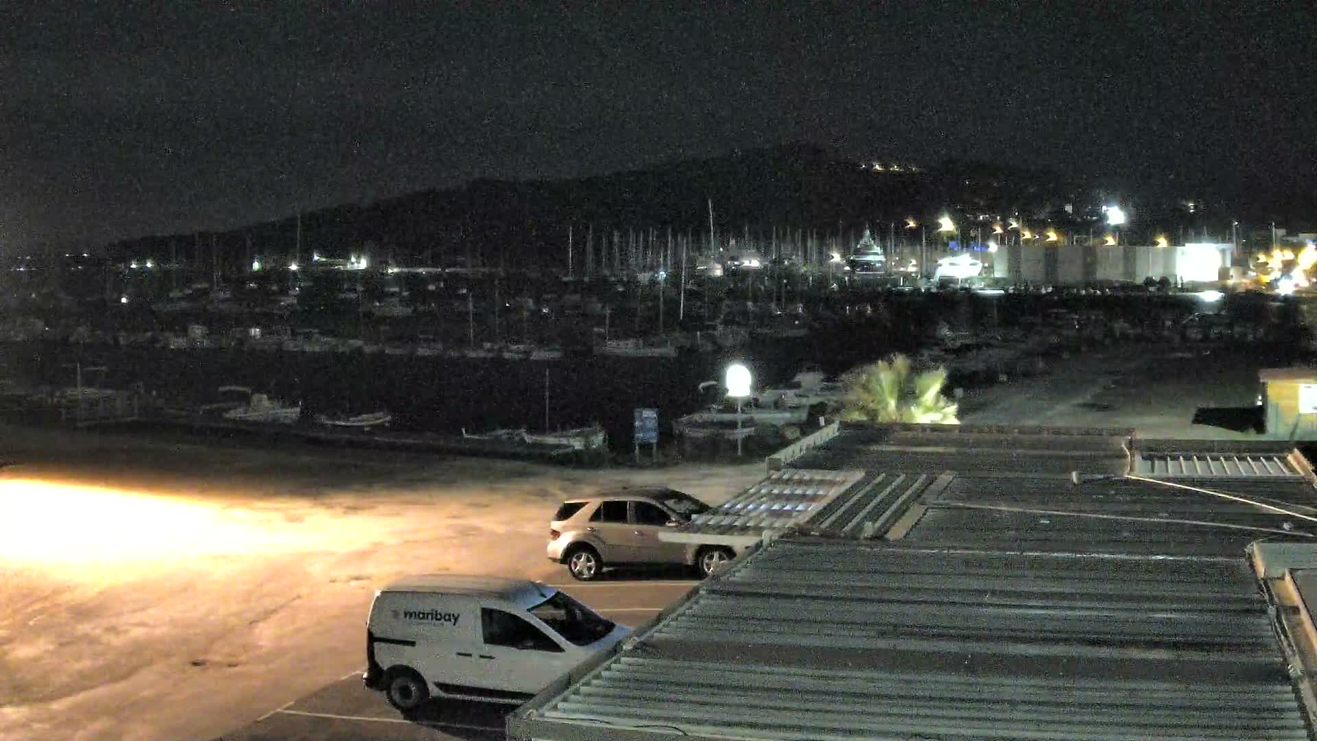 La Seyne-Sur-Mer & Toulon City View from Port du Lazaret View Live Cam - Toulon, Var, Provence-Alpes-Côte d’Azur, France