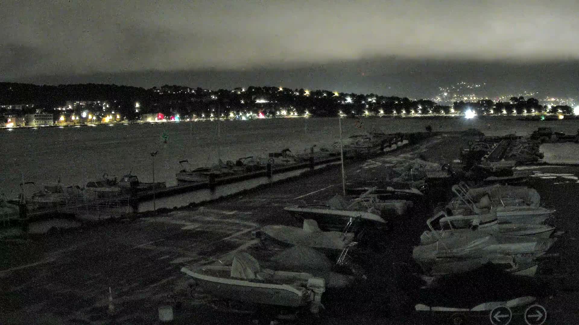 La Seyne-Sur-Mer & Toulon City View from Port du Lazaret View Live Cam - Toulon, Var, Provence-Alpes-Côte d’Azur, France