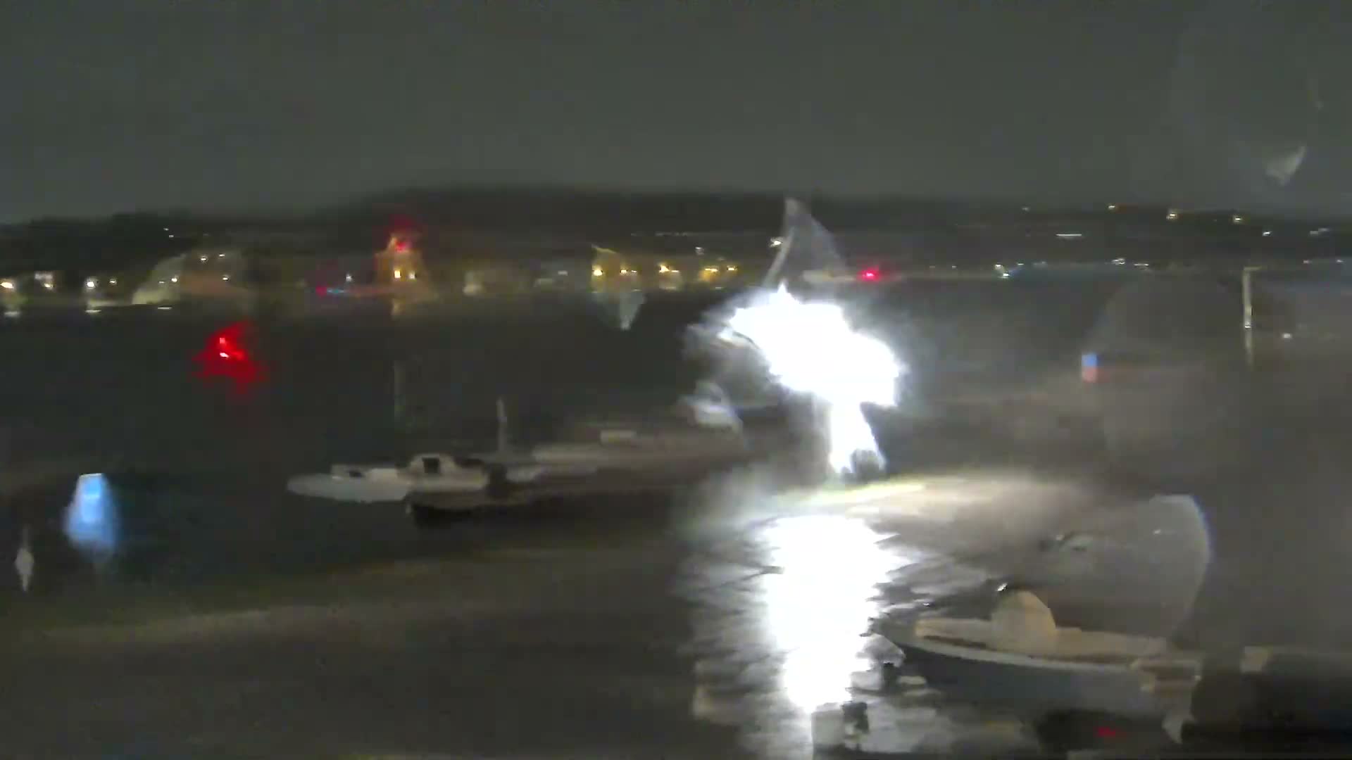La Seyne-Sur-Mer & Toulon City View from Port du Lazaret View Live Cam - Toulon, Var, Provence-Alpes-Côte d’Azur, France
