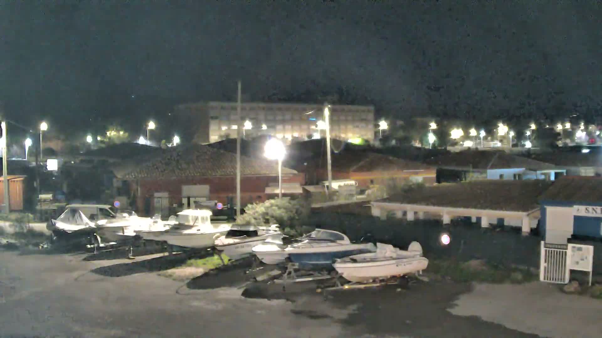 La Seyne-Sur-Mer & Toulon City View from Port du Lazaret View Live Cam - Toulon, Var, Provence-Alpes-Côte d’Azur, France