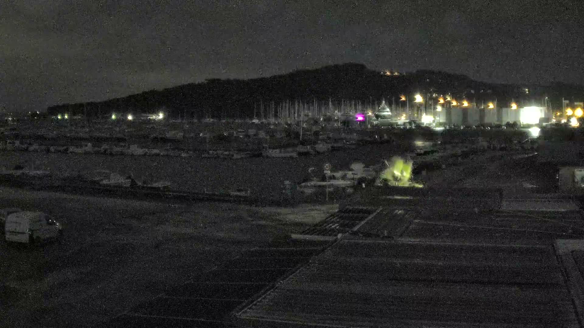 La Seyne-Sur-Mer & Toulon City View from Port du Lazaret View Live Cam - Toulon, Var, Provence-Alpes-Côte d’Azur, France