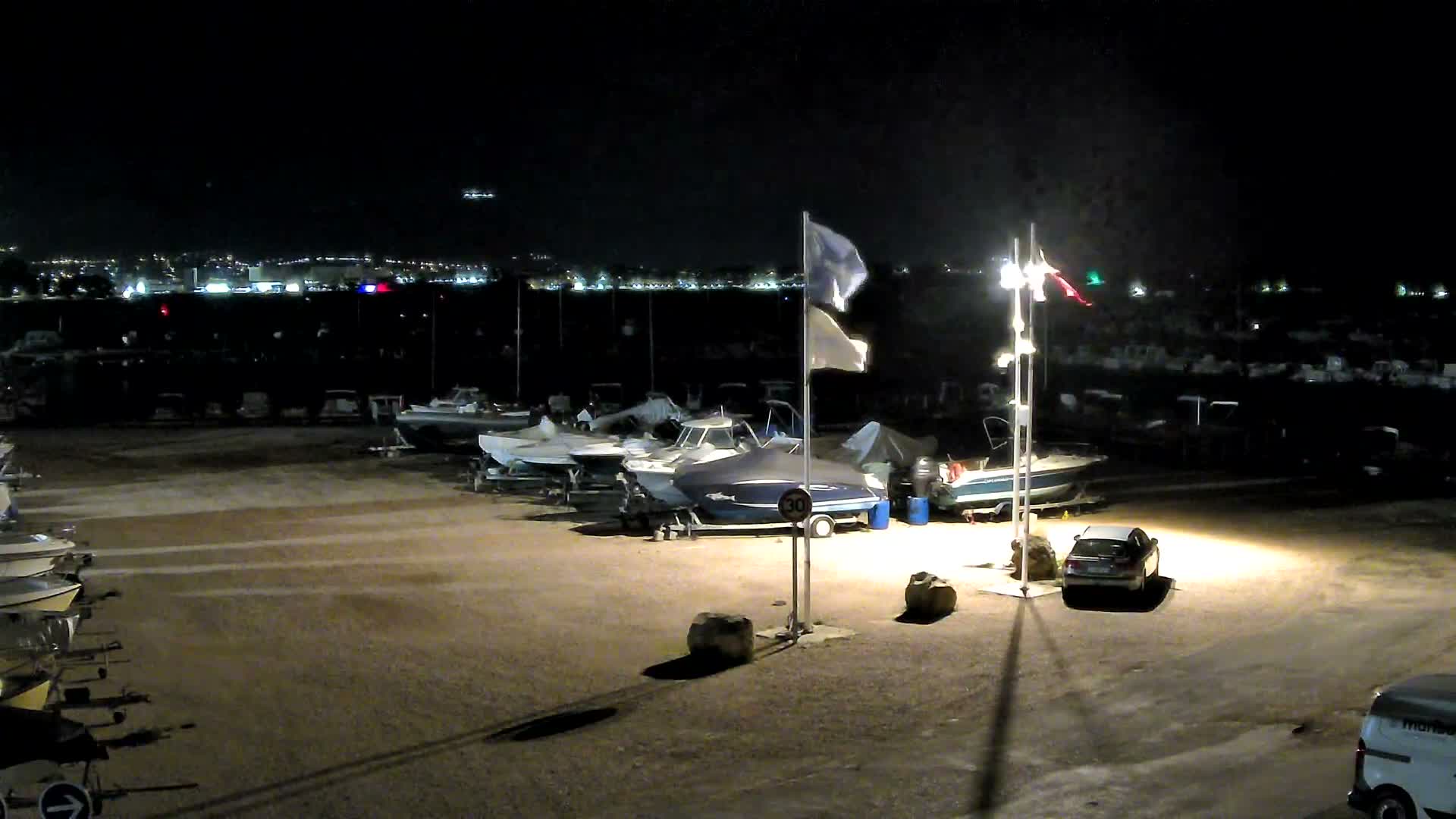 La Seyne-Sur-Mer & Toulon City View from Port du Lazaret View Live Cam - Toulon, Var, Provence-Alpes-Côte d’Azur, France