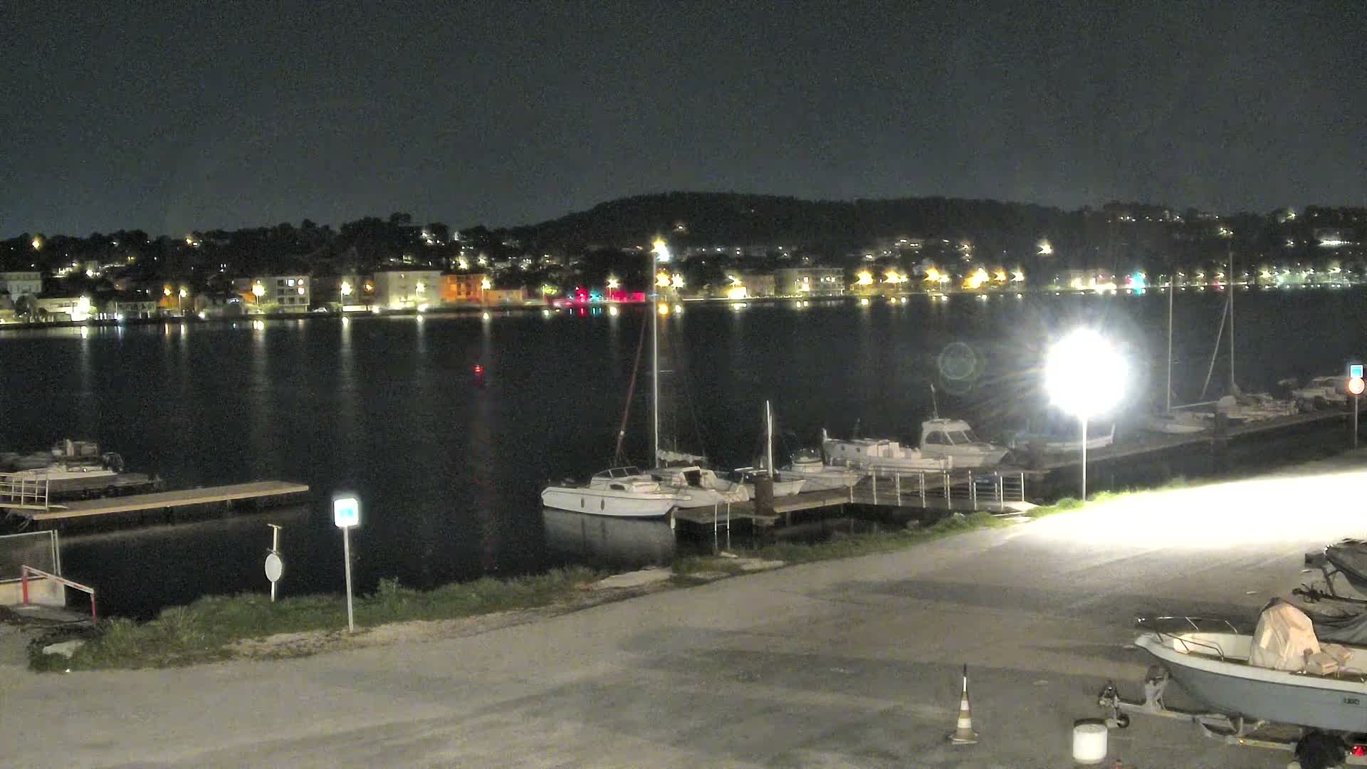 La Seyne-Sur-Mer & Toulon City View from Port du Lazaret View Live Cam - Toulon, Var, Provence-Alpes-Côte d’Azur, France