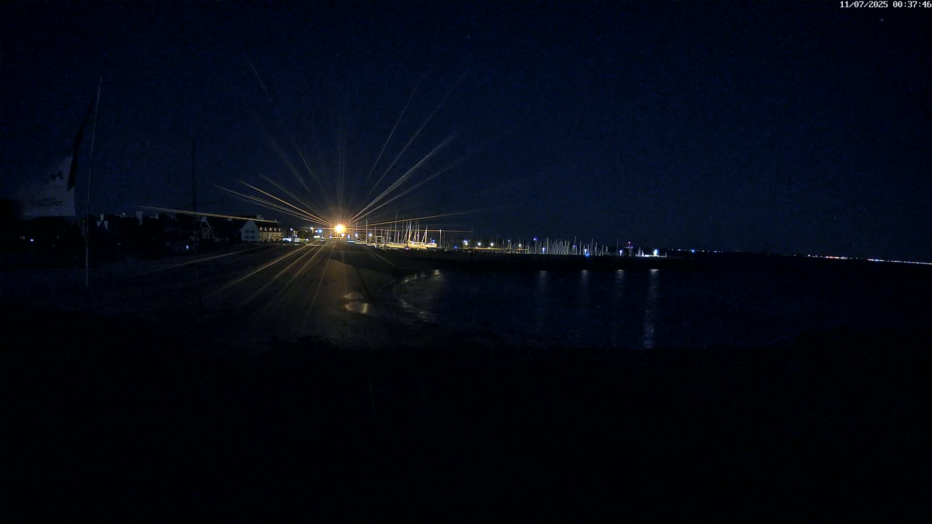 Quiberon, ASNQ & Plage du Porigo Beach Live Cam - Lorient, Morbihan, Bretagne, France