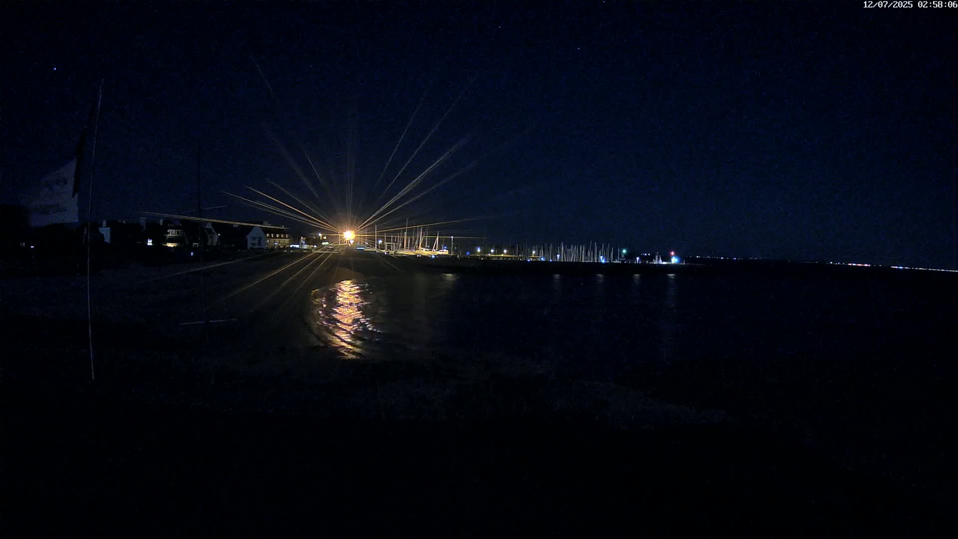 Quiberon, ASNQ & Plage du Porigo Beach Live Cam - Lorient, Morbihan, Bretagne, France