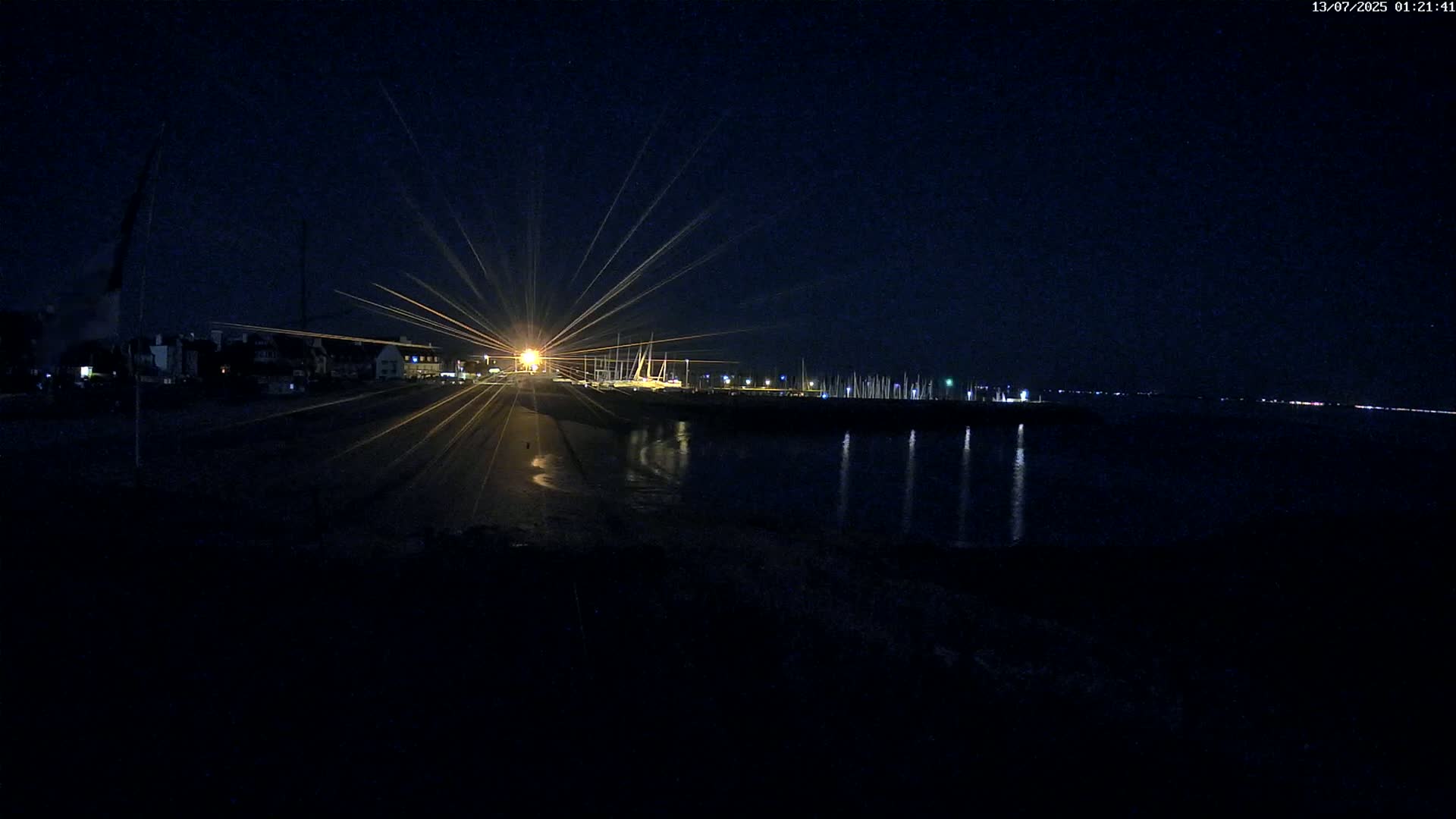 Quiberon, ASNQ & Plage du Porigo Beach Live Cam - Lorient, Morbihan, Bretagne, France