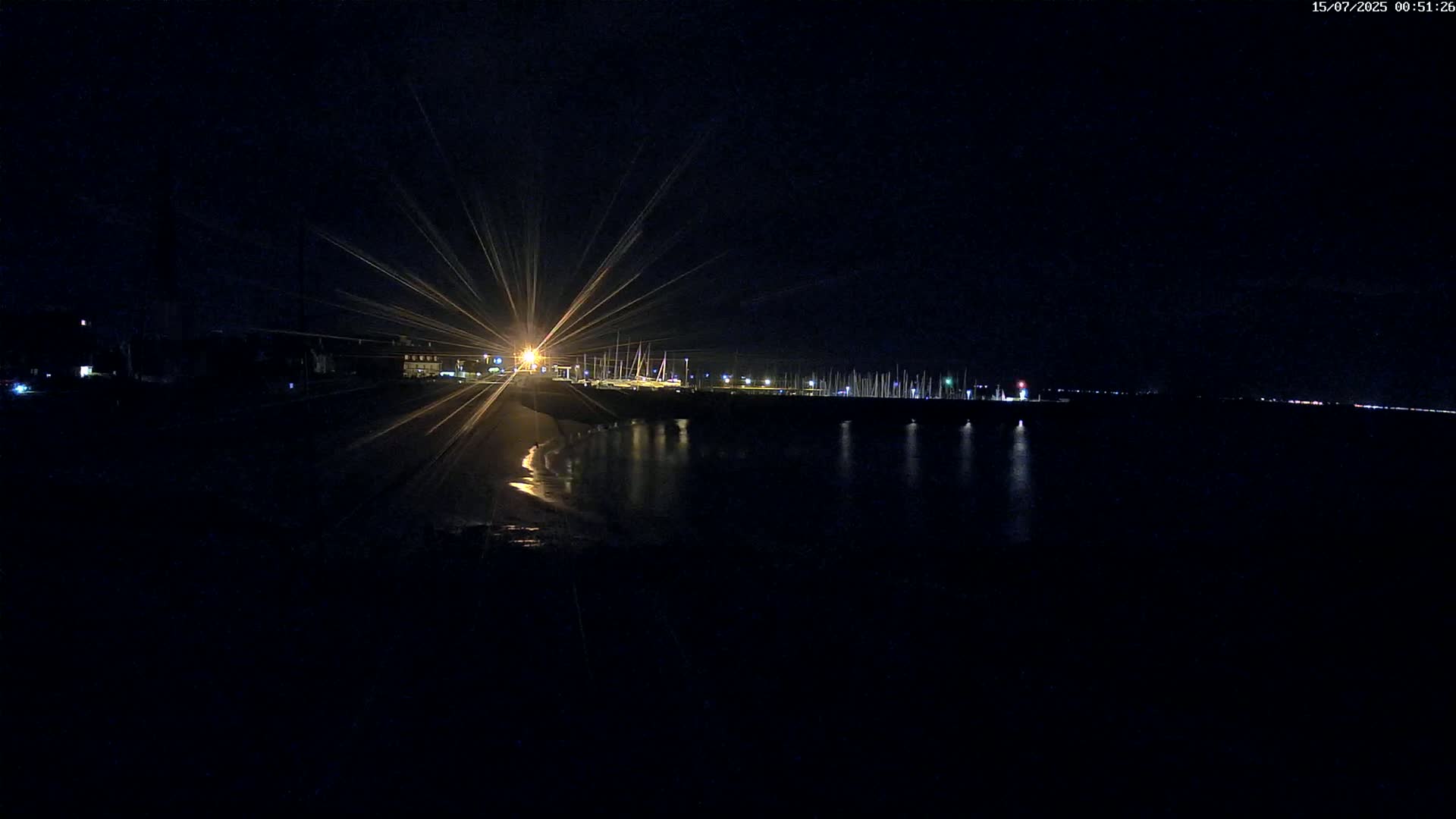 Quiberon, ASNQ & Plage du Porigo Beach Live Cam - Lorient, Morbihan, Bretagne, France