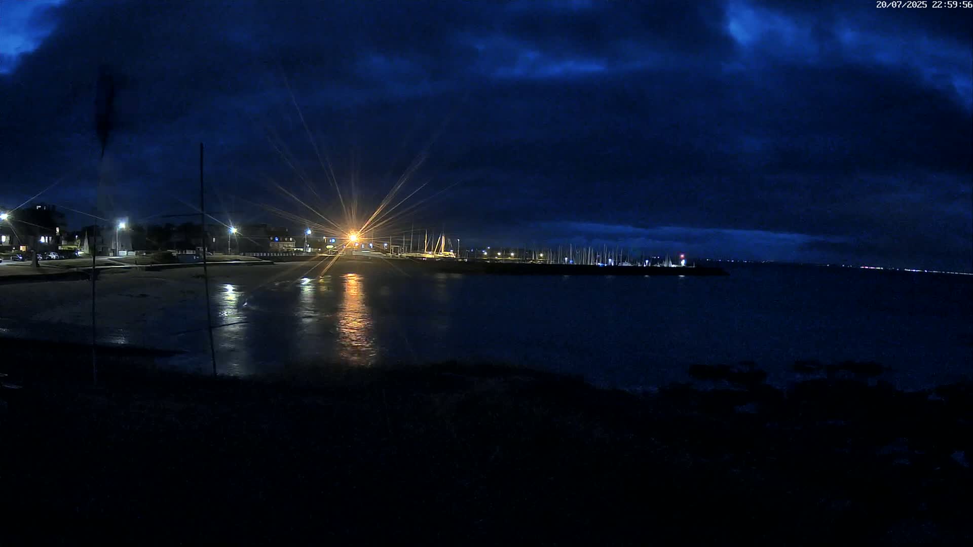 Quiberon, ASNQ & Plage du Porigo Beach Live Cam - Lorient, Morbihan, Bretagne, France