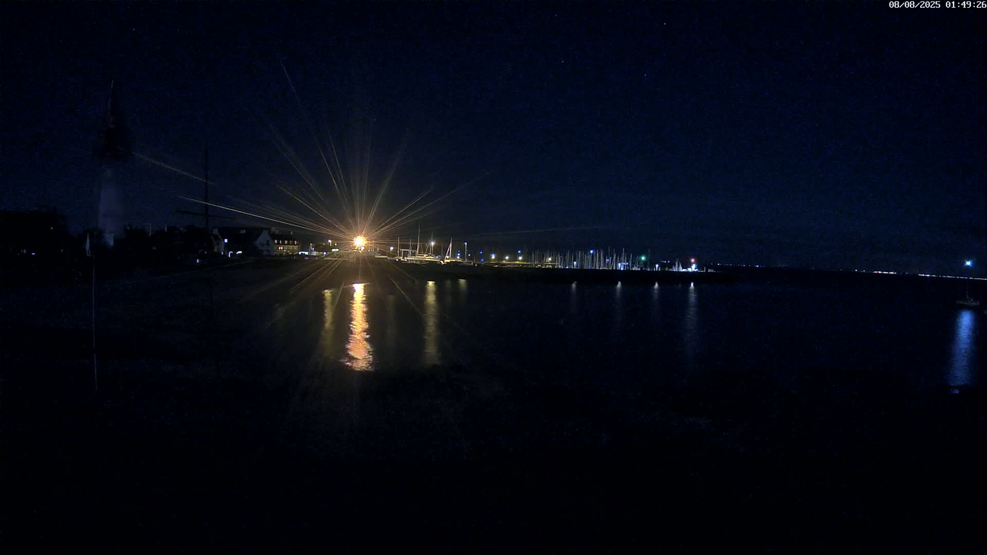 Quiberon, ASNQ & Plage du Porigo Beach Live Cam - Lorient, Morbihan, Bretagne, France