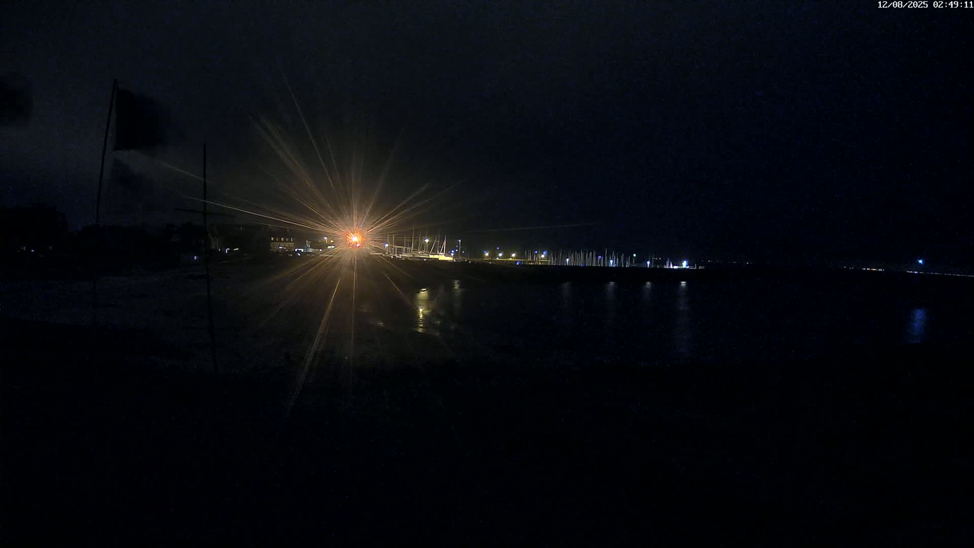 Quiberon, ASNQ & Plage du Porigo Beach Live Cam - Lorient, Morbihan, Bretagne, France