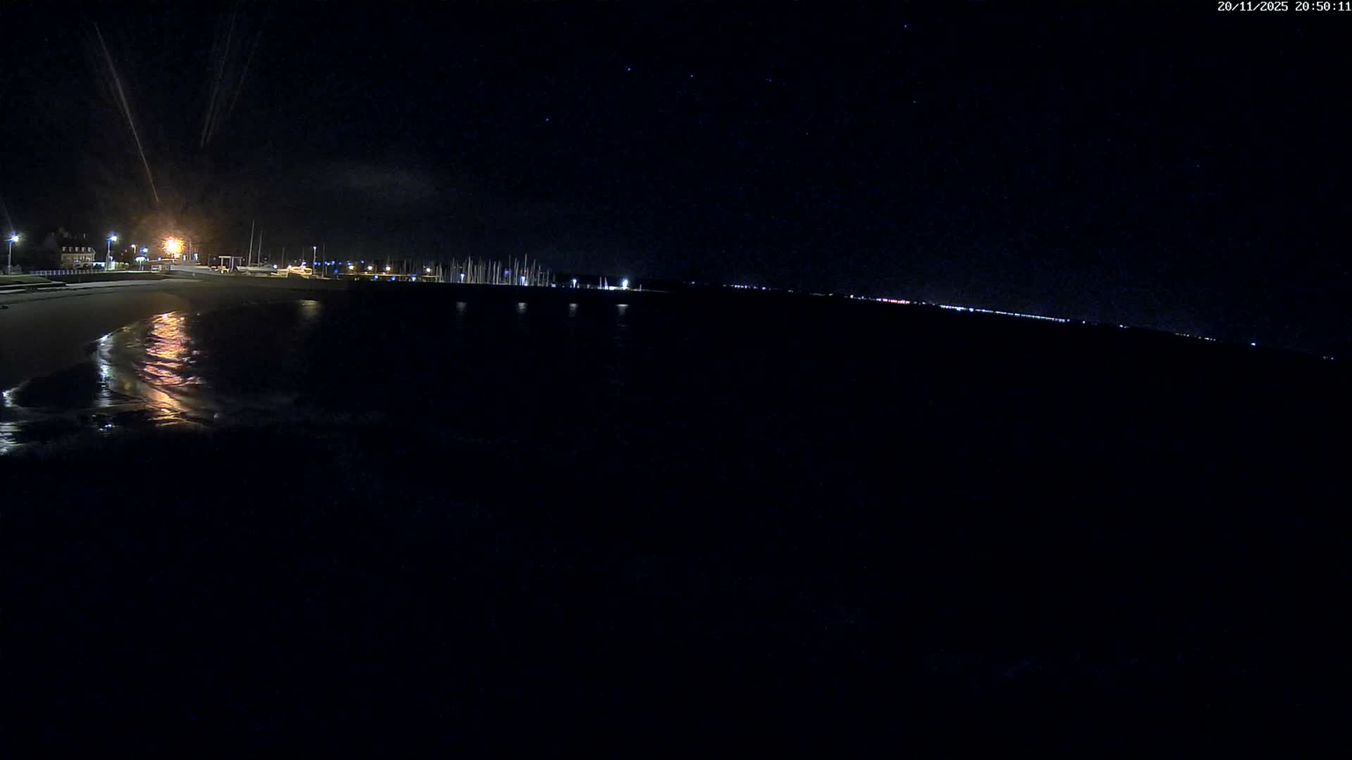 Quiberon, ASNQ & Plage du Porigo Beach Live Cam - Lorient, Morbihan, Bretagne, France