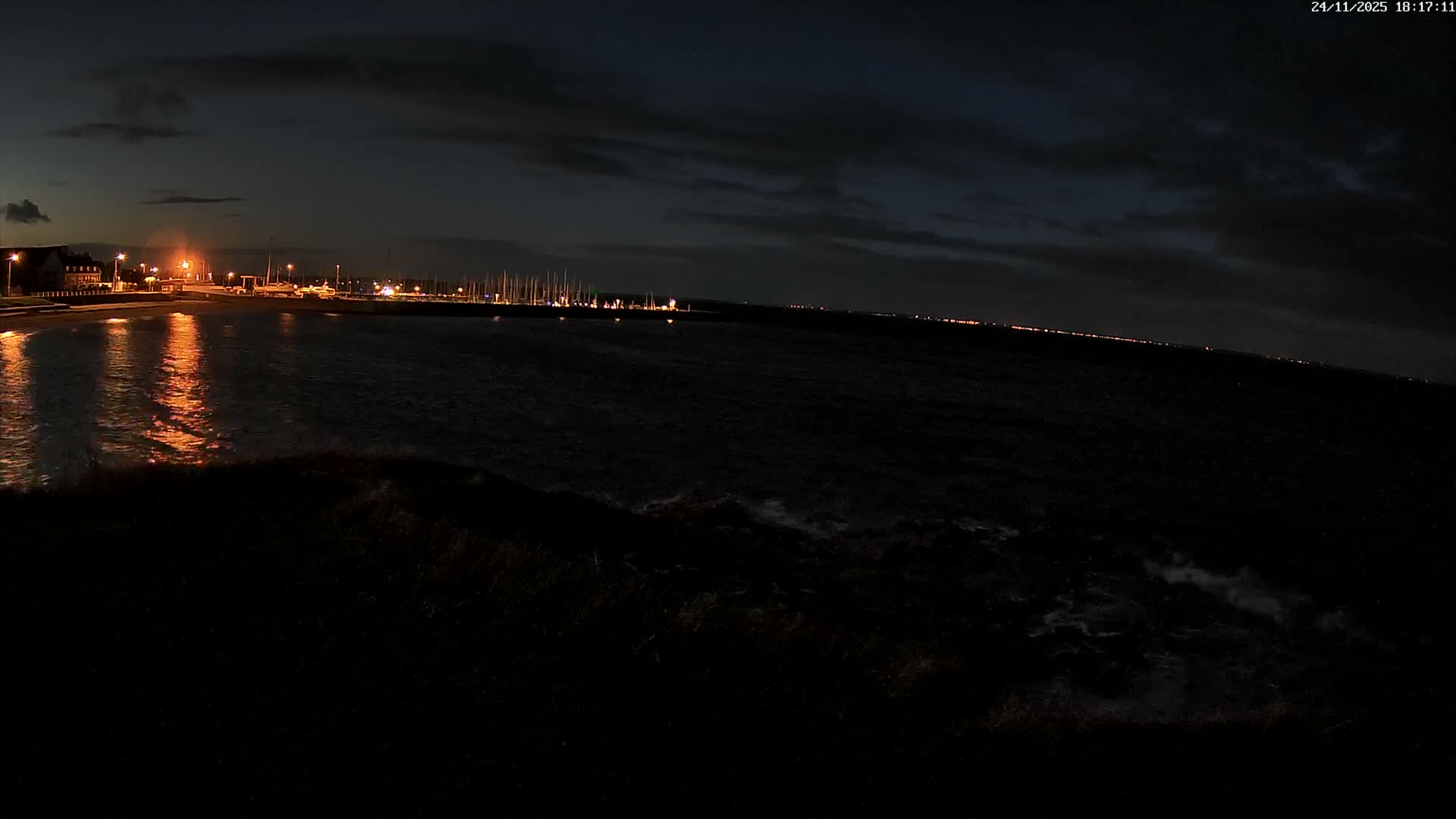 Quiberon, ASNQ & Plage du Porigo Beach Live Cam - Lorient, Morbihan, Bretagne, France