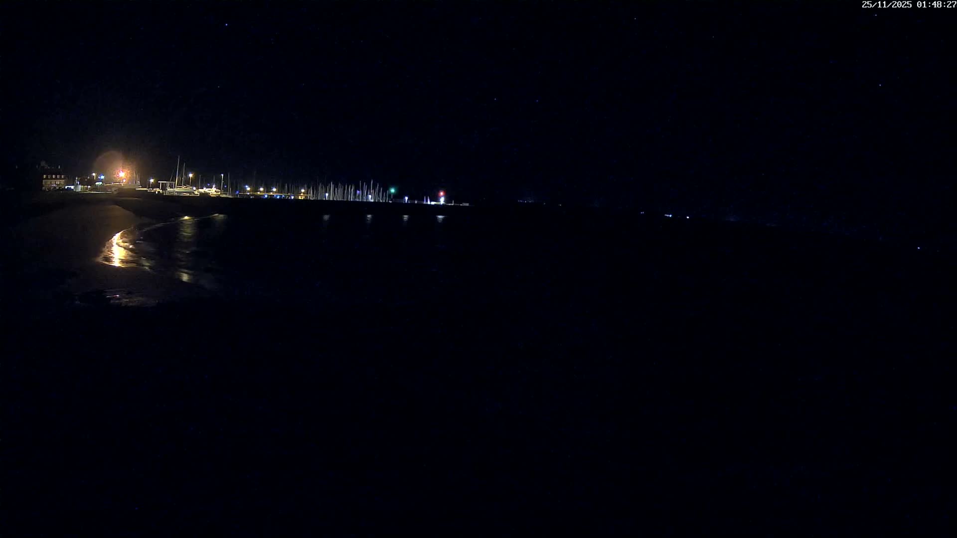 Quiberon, ASNQ & Plage du Porigo Beach Live Cam - Lorient, Morbihan, Bretagne, France