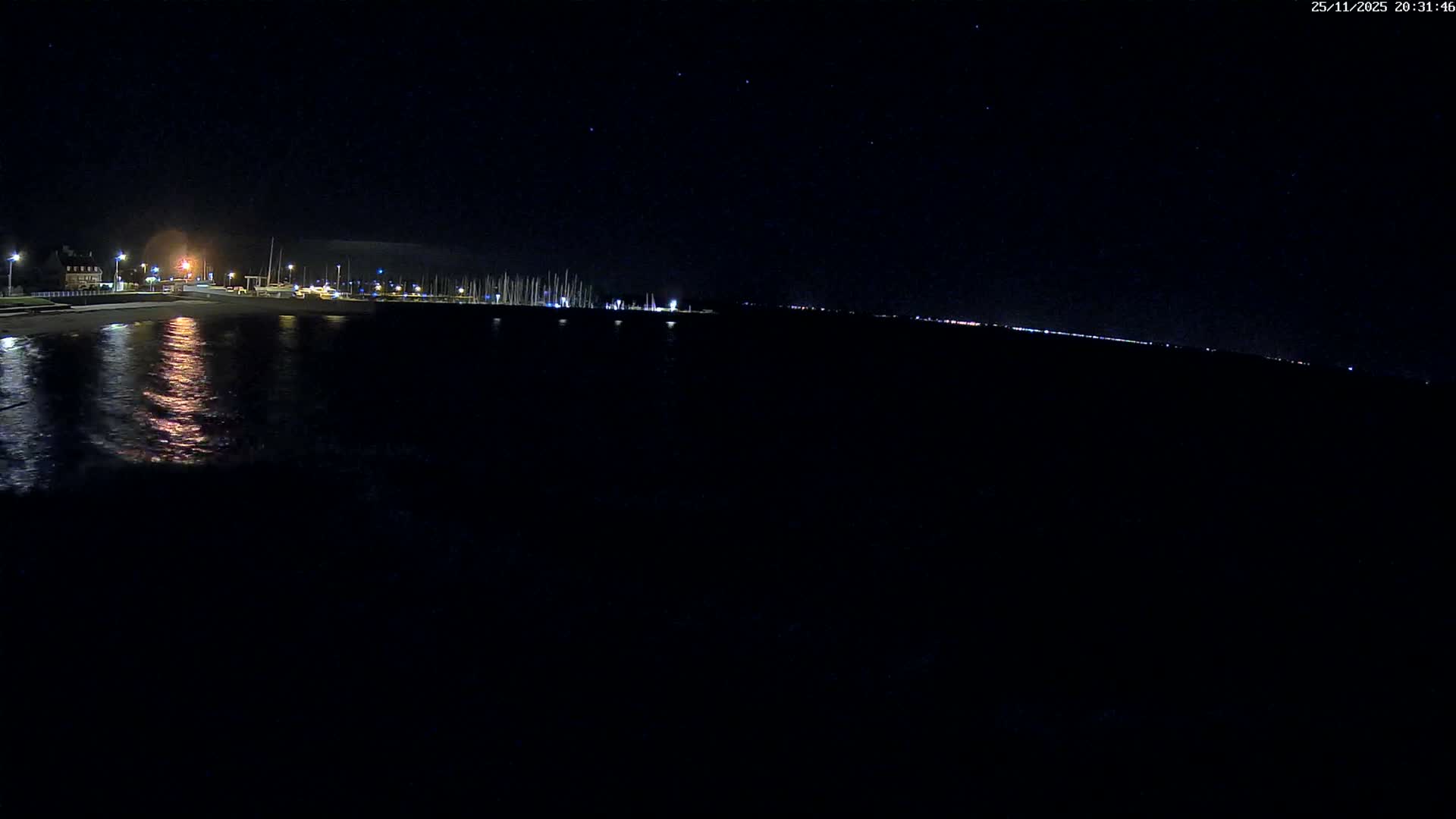 Quiberon, ASNQ & Plage du Porigo Beach Live Cam - Lorient, Morbihan, Bretagne, France