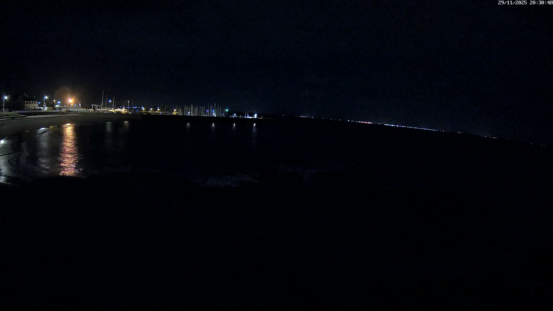 Quiberon, ASNQ & Plage du Porigo Beach Live Cam - Lorient, Morbihan, Bretagne, France