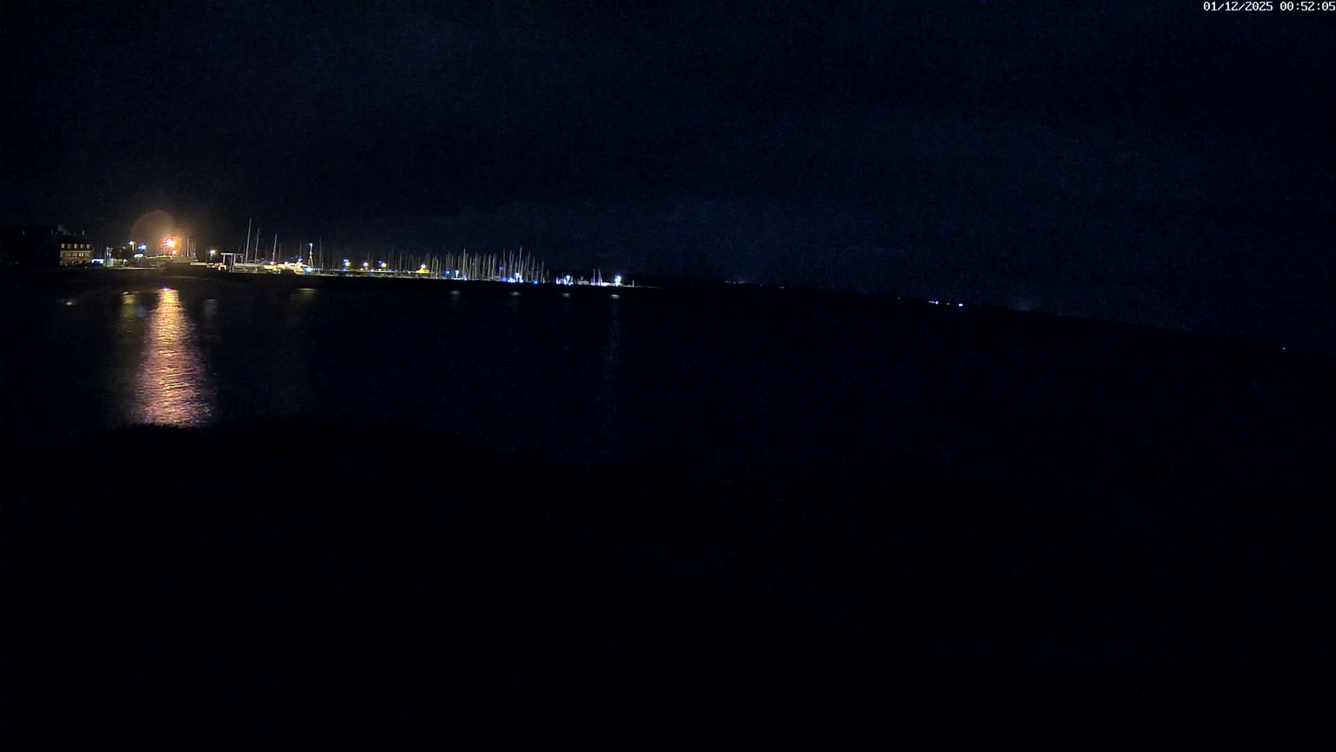 Quiberon, ASNQ & Plage du Porigo Beach Live Cam - Lorient, Morbihan, Bretagne, France