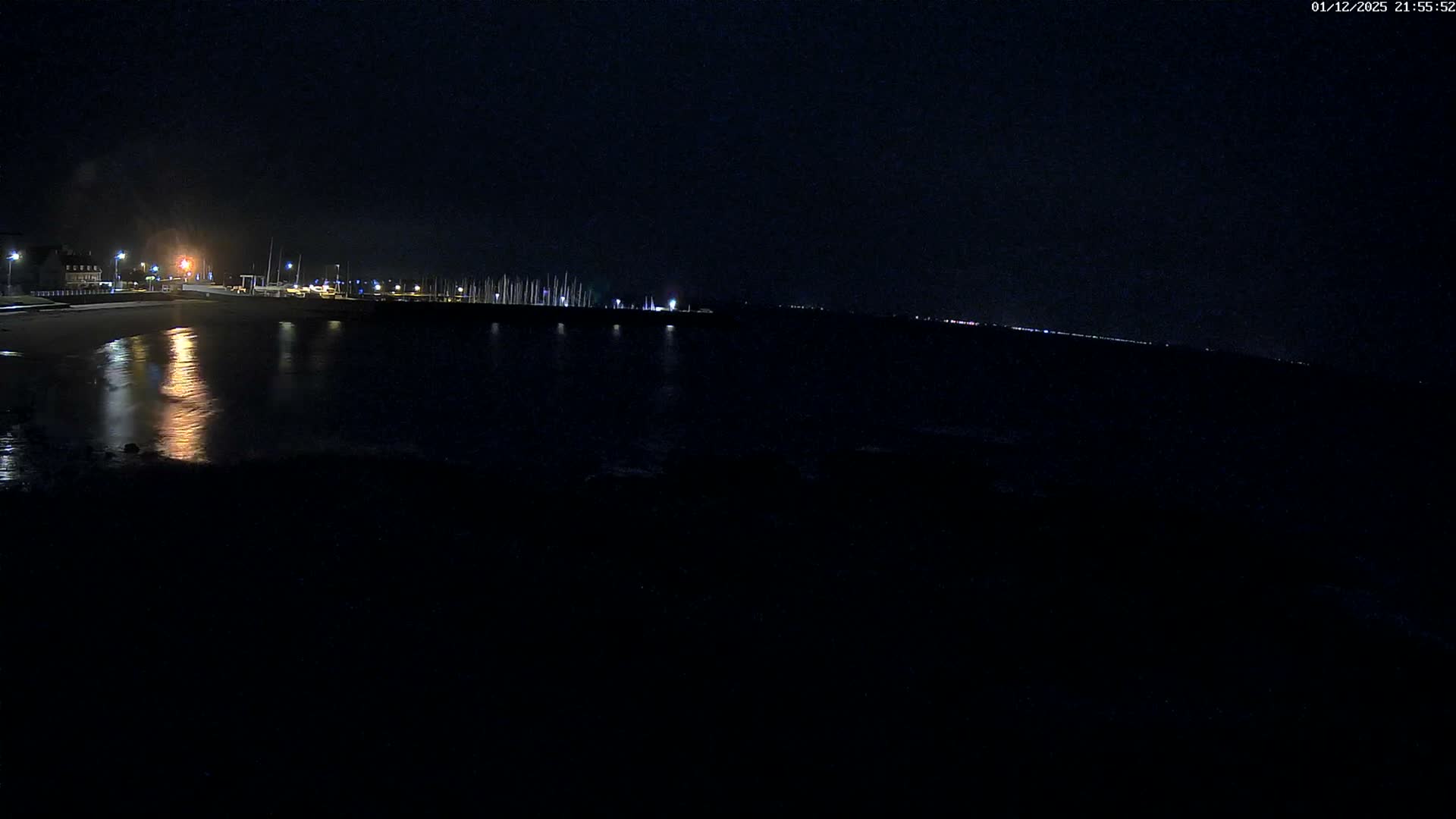 Quiberon, ASNQ & Plage du Porigo Beach Live Cam - Lorient, Morbihan, Bretagne, France