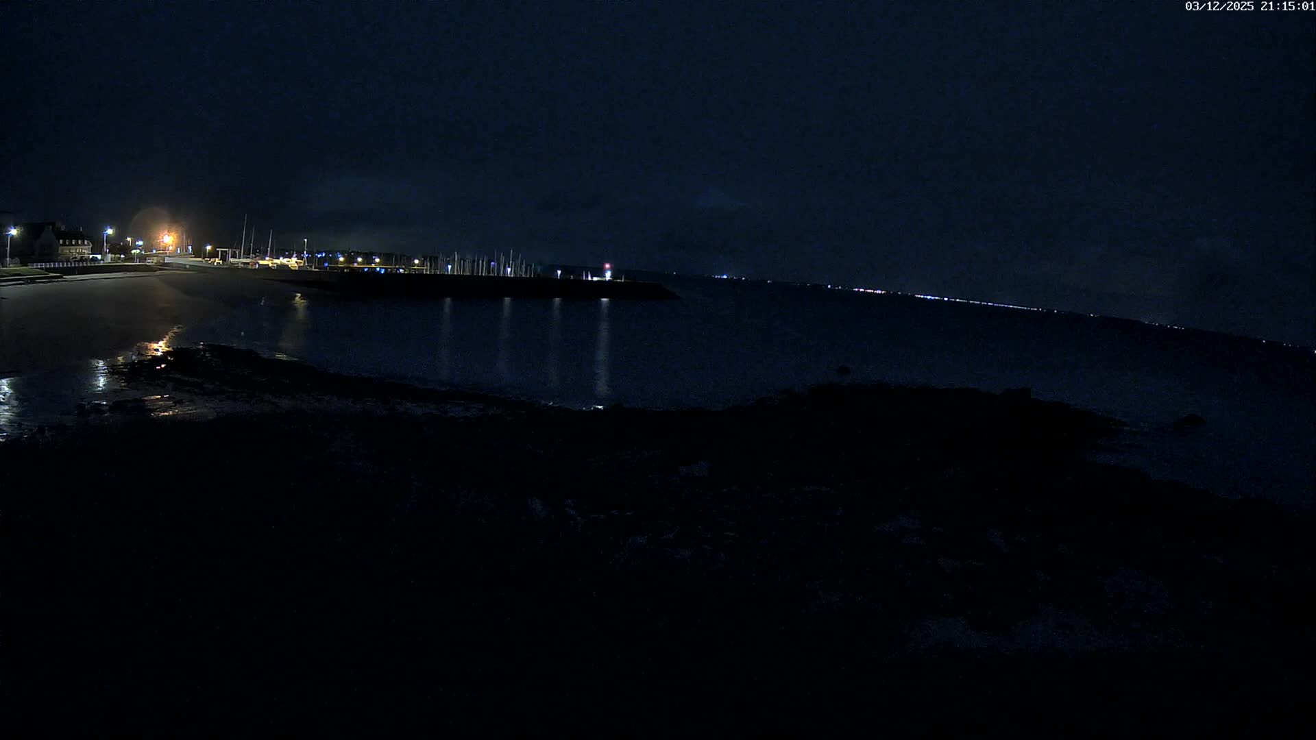 Quiberon, ASNQ & Plage du Porigo Beach Live Cam - Lorient, Morbihan, Bretagne, France