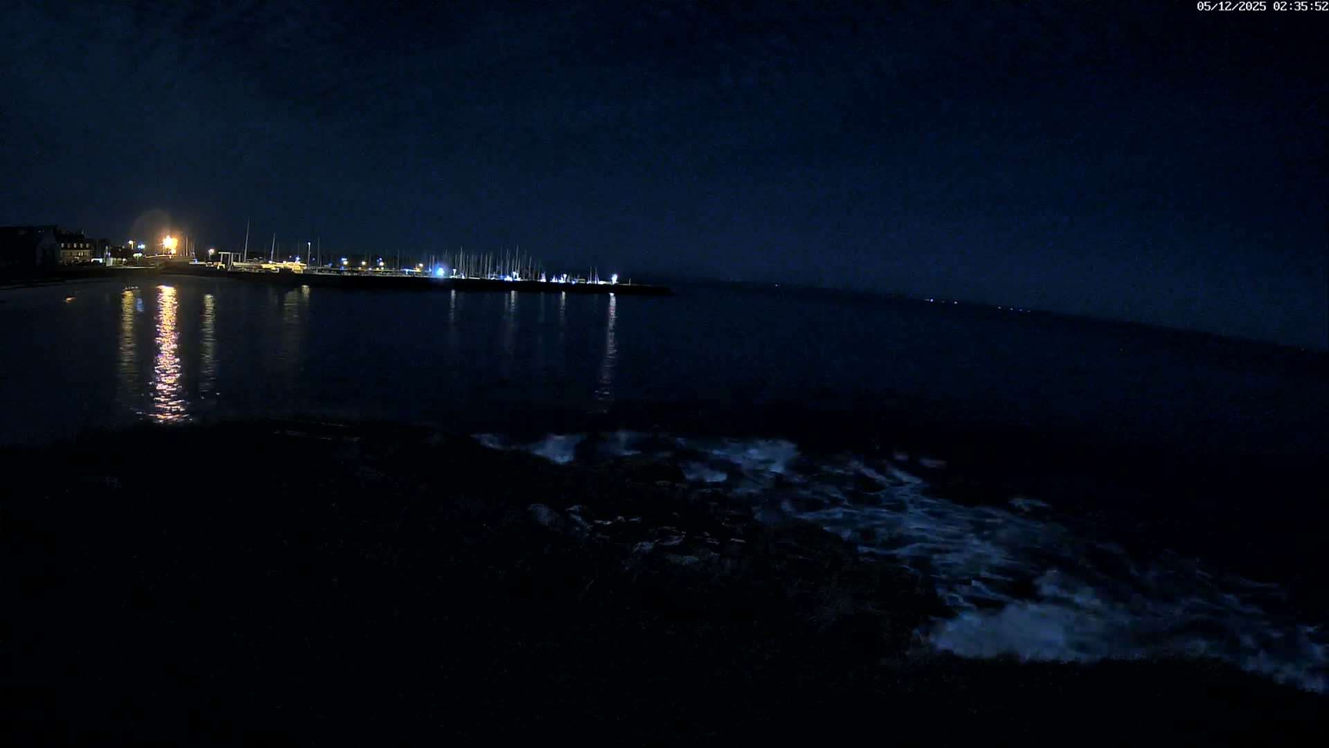 Quiberon, ASNQ & Plage du Porigo Beach Live Cam - Lorient, Morbihan, Bretagne, France