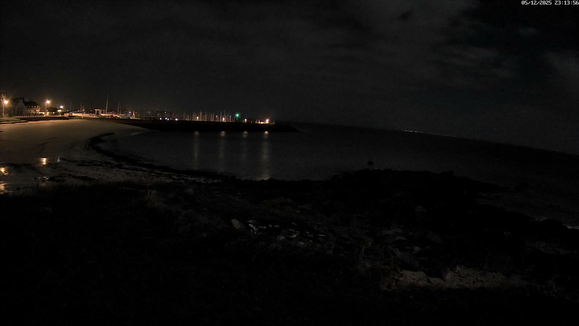 Quiberon, ASNQ & Plage du Porigo Beach Live Cam - Lorient, Morbihan, Bretagne, France