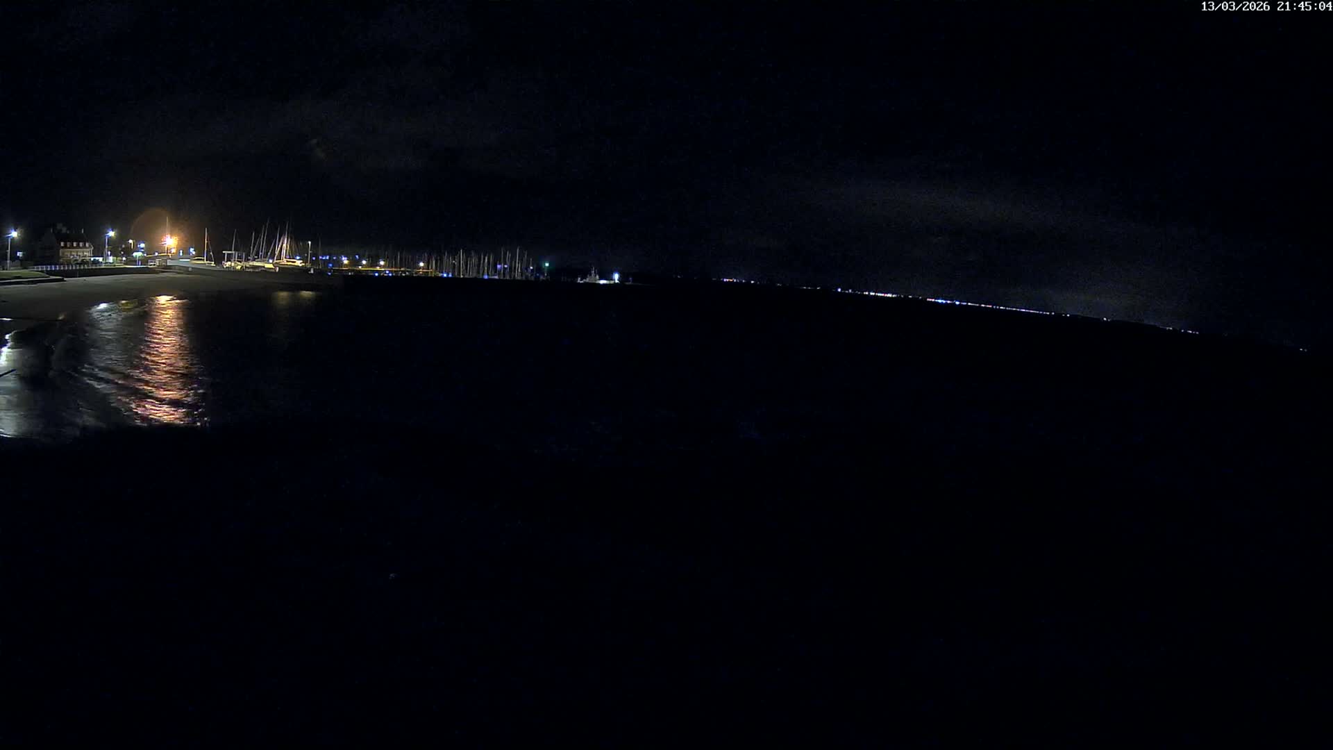 Quiberon, ASNQ & Plage du Porigo Beach Live Cam - Lorient, Morbihan, Bretagne, France