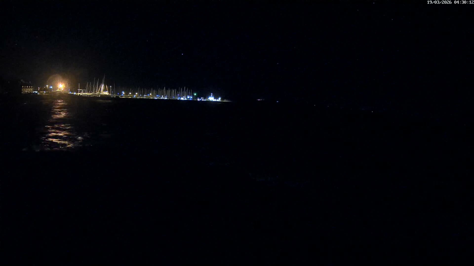 Quiberon, ASNQ & Plage du Porigo Beach Live Cam - Lorient, Morbihan, Bretagne, France