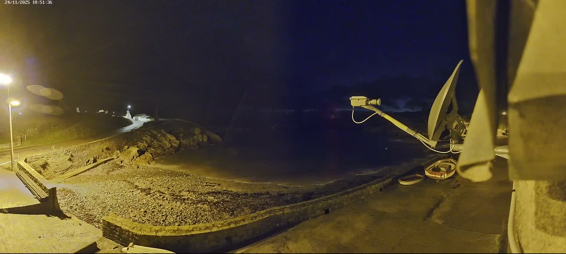 Plouhinec, Pors Poulhan Port Live Cam - Quimper, Finistère, Bretagne, France