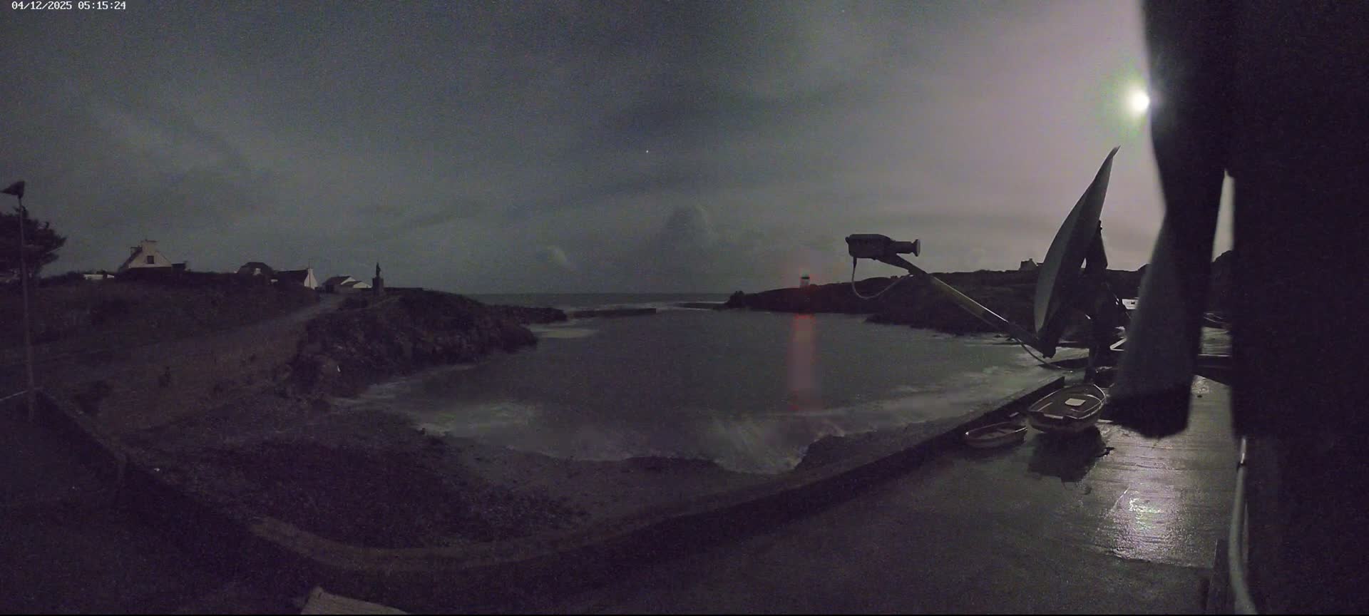 Plouhinec, Pors Poulhan Port Live Cam - Quimper, Finistère, Bretagne, France