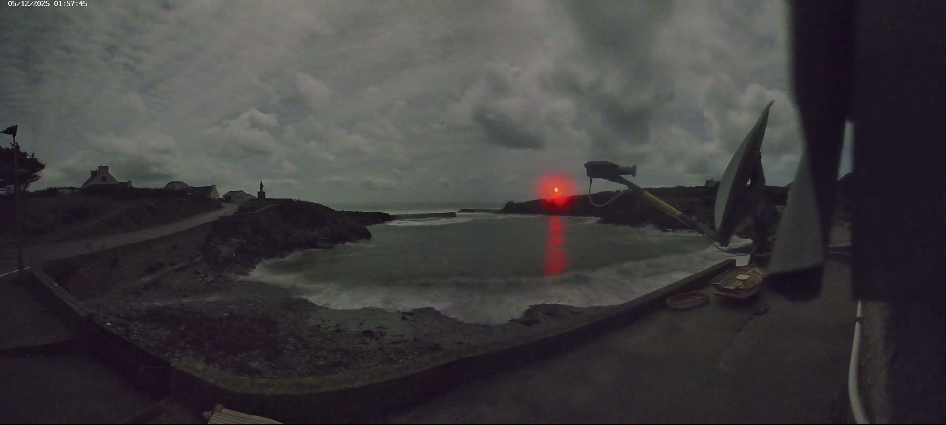 Plouhinec, Pors Poulhan Port Live Cam - Quimper, Finistère, Bretagne, France