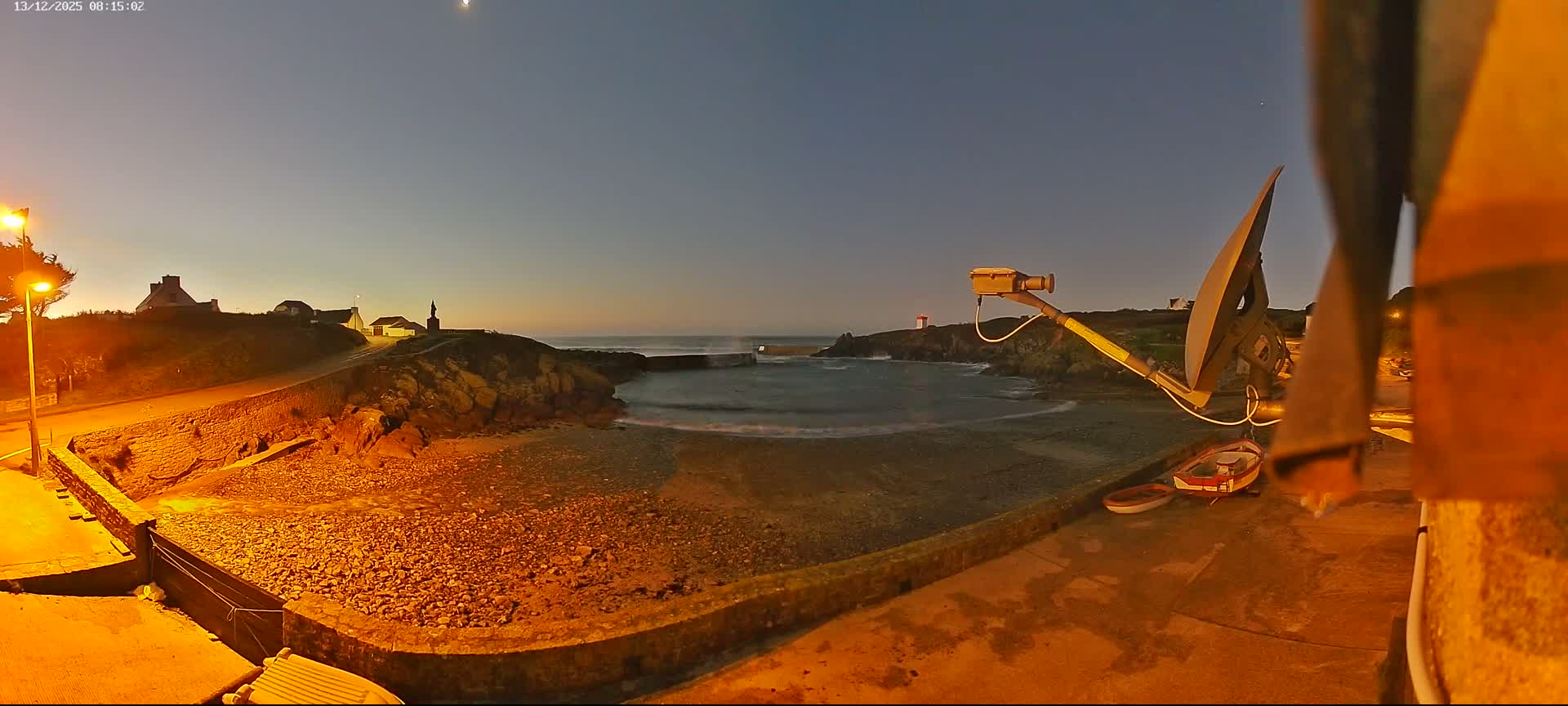 Plouhinec, Pors Poulhan Port Live Cam - Quimper, Finistère, Bretagne, France