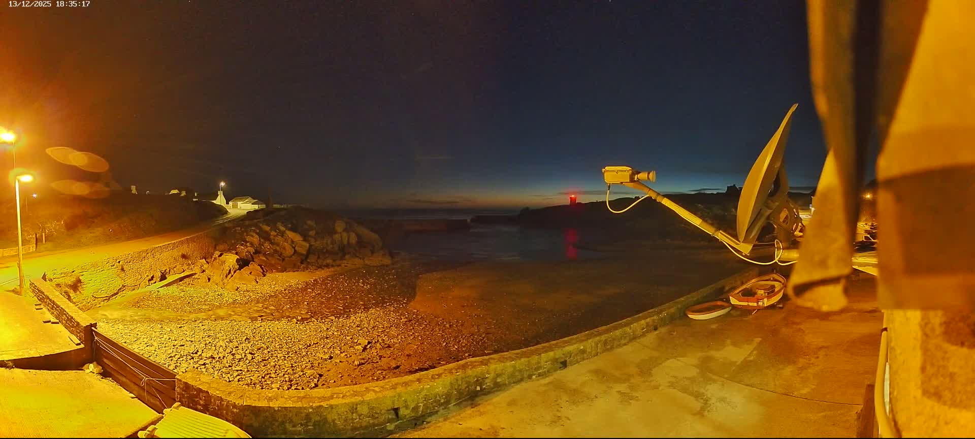 Plouhinec, Pors Poulhan Port Live Cam - Quimper, Finistère, Bretagne, France