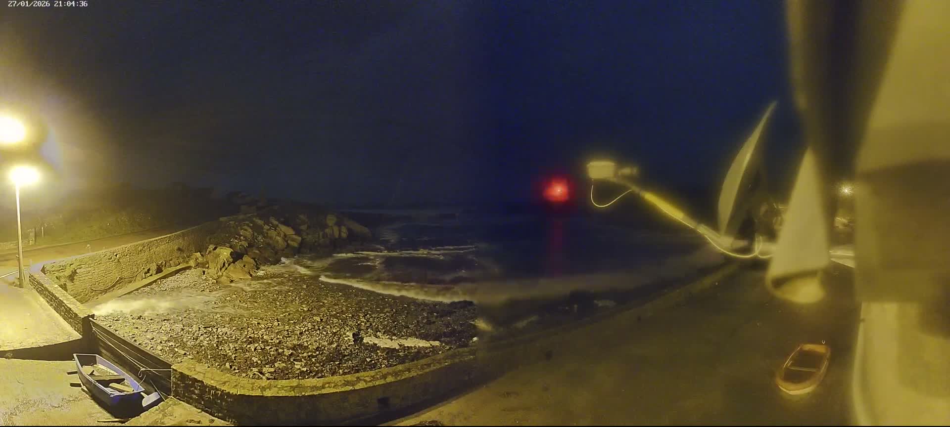 Plouhinec, Pors Poulhan Port Live Cam - Quimper, Finistère, Bretagne, France