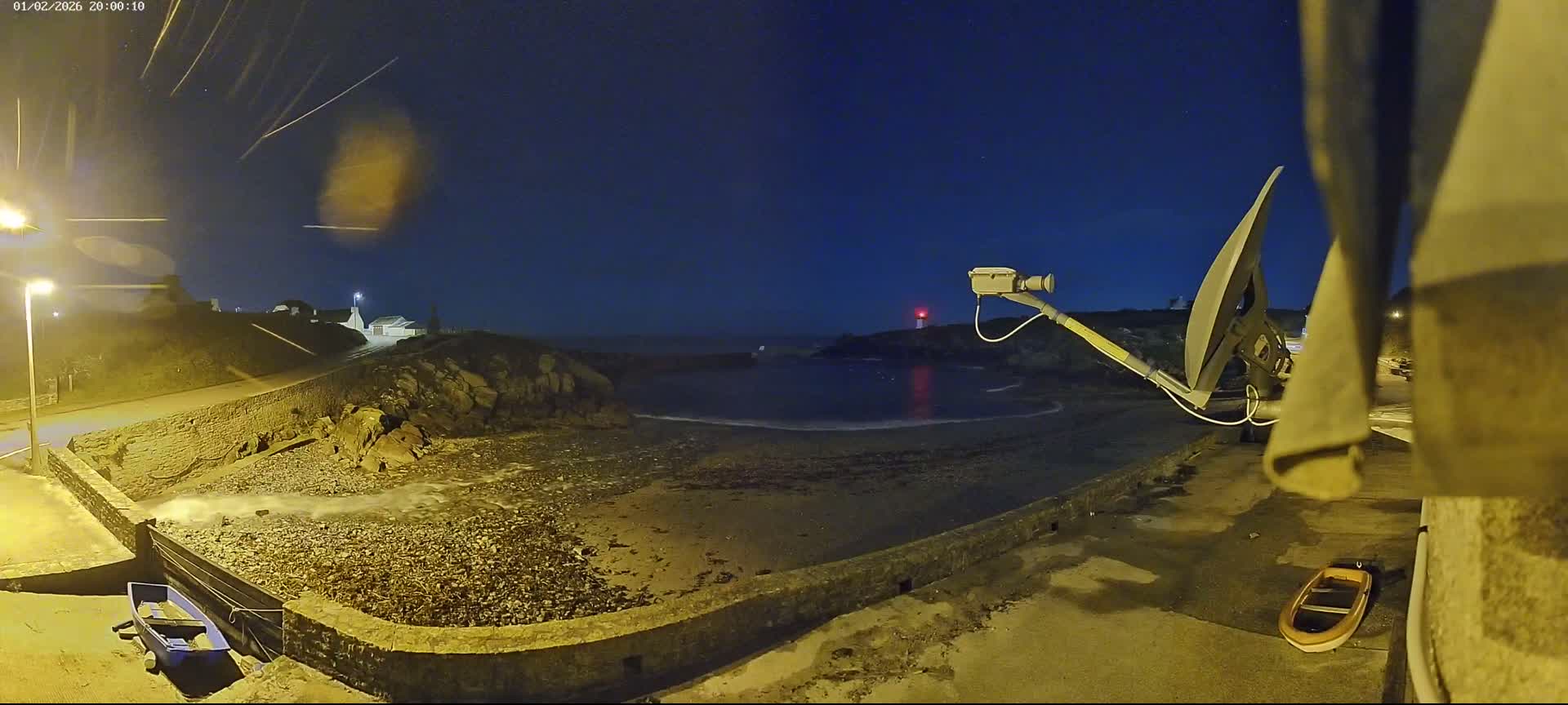 Plouhinec, Pors Poulhan Port Live Cam - Quimper, Finistère, Bretagne, France