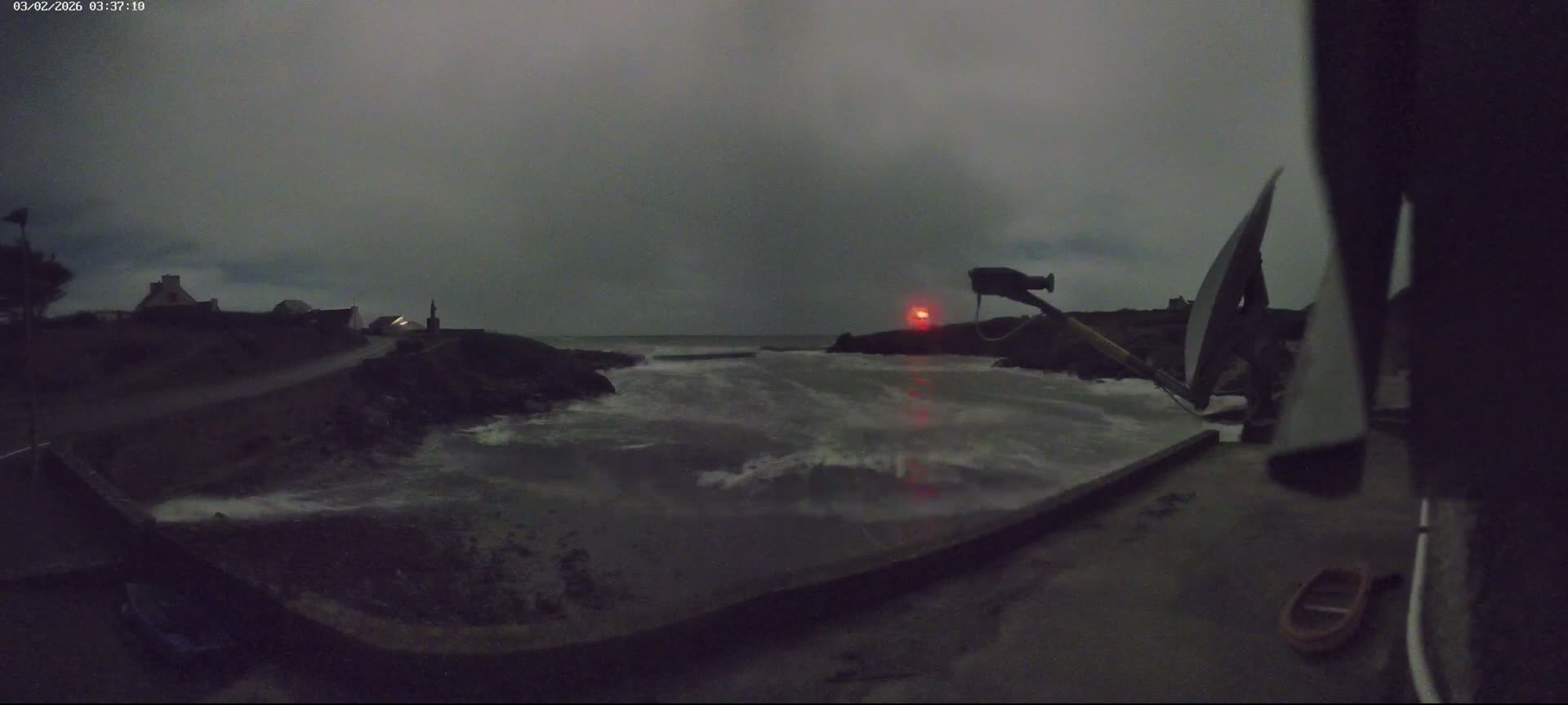 Plouhinec, Pors Poulhan Port Live Cam - Quimper, Finistère, Bretagne, France