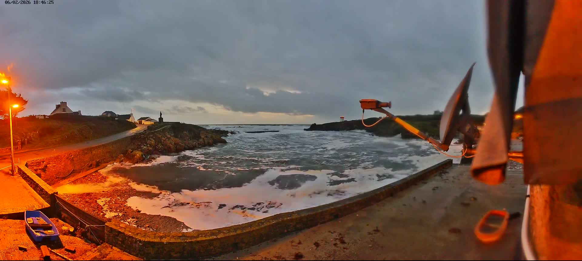 Plouhinec, Pors Poulhan Port Live Cam - Quimper, Finistère, Bretagne, France