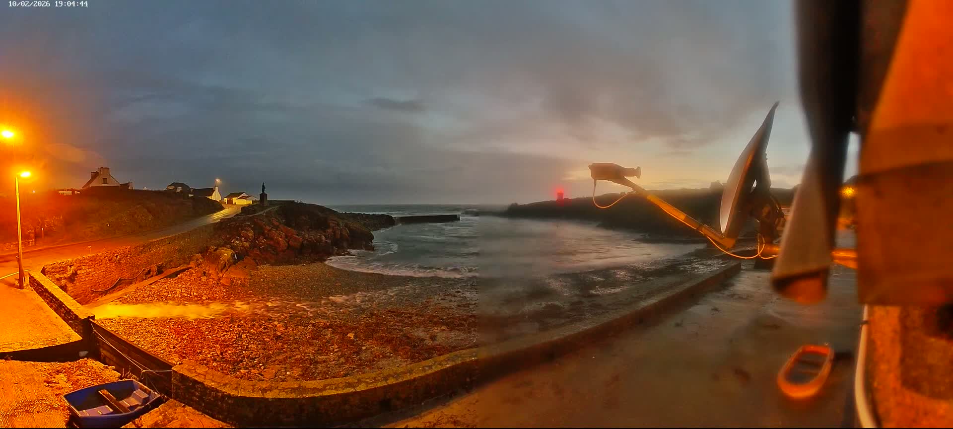 Plouhinec, Pors Poulhan Port Live Cam - Quimper, Finistère, Bretagne, France