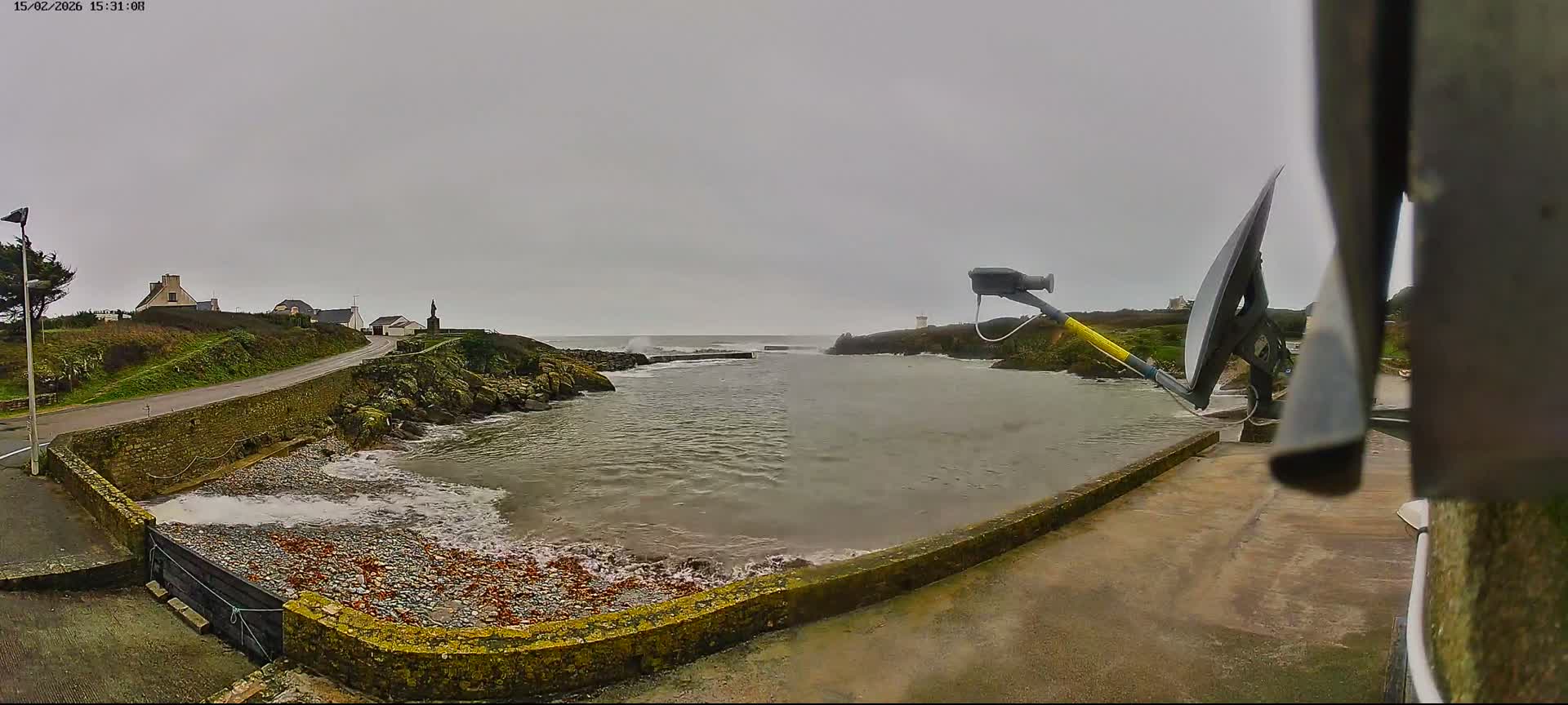 Plouhinec, Pors Poulhan Port Live Cam - Quimper, Finistère, Bretagne, France