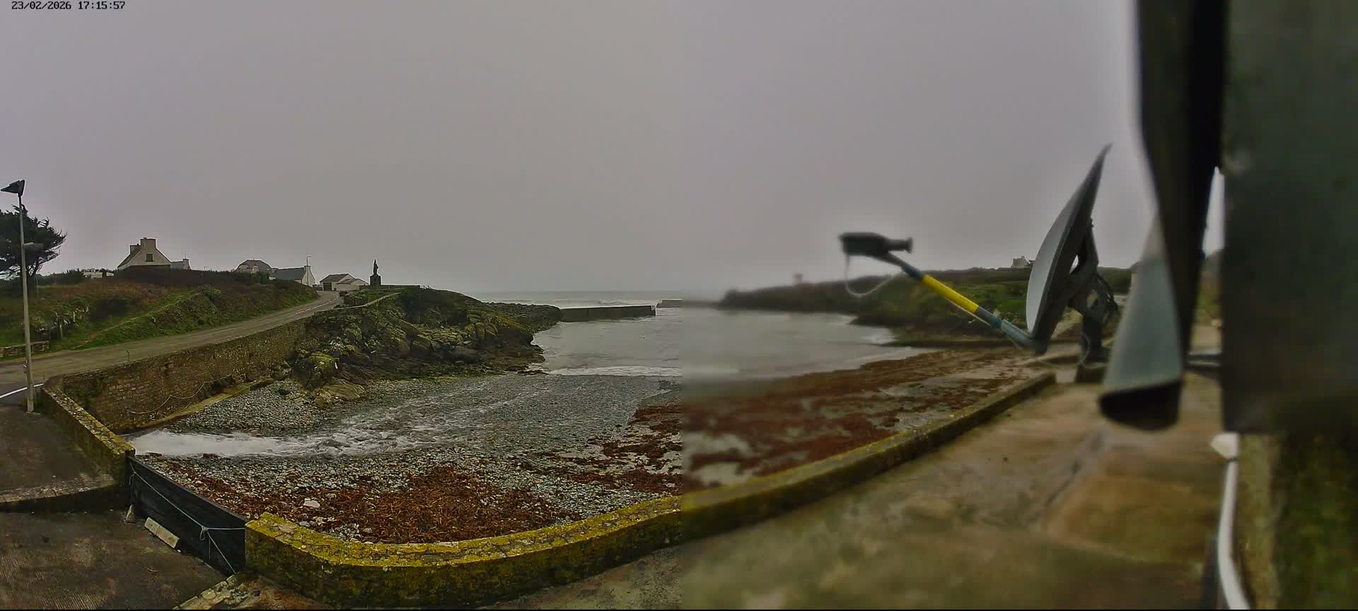 Plouhinec, Pors Poulhan Port Live Cam - Quimper, Finistère, Bretagne, France