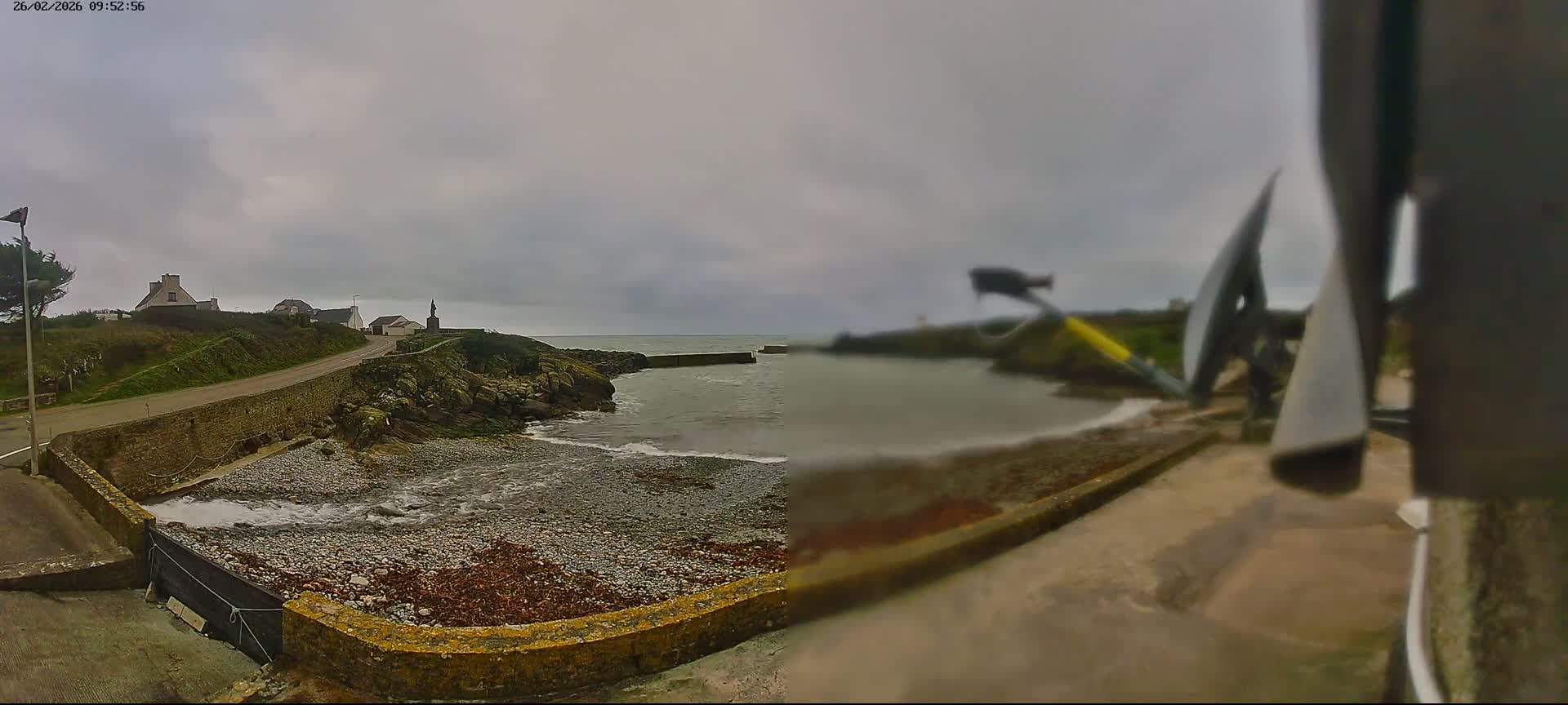 Plouhinec, Pors Poulhan Port Live Cam - Quimper, Finistère, Bretagne, France